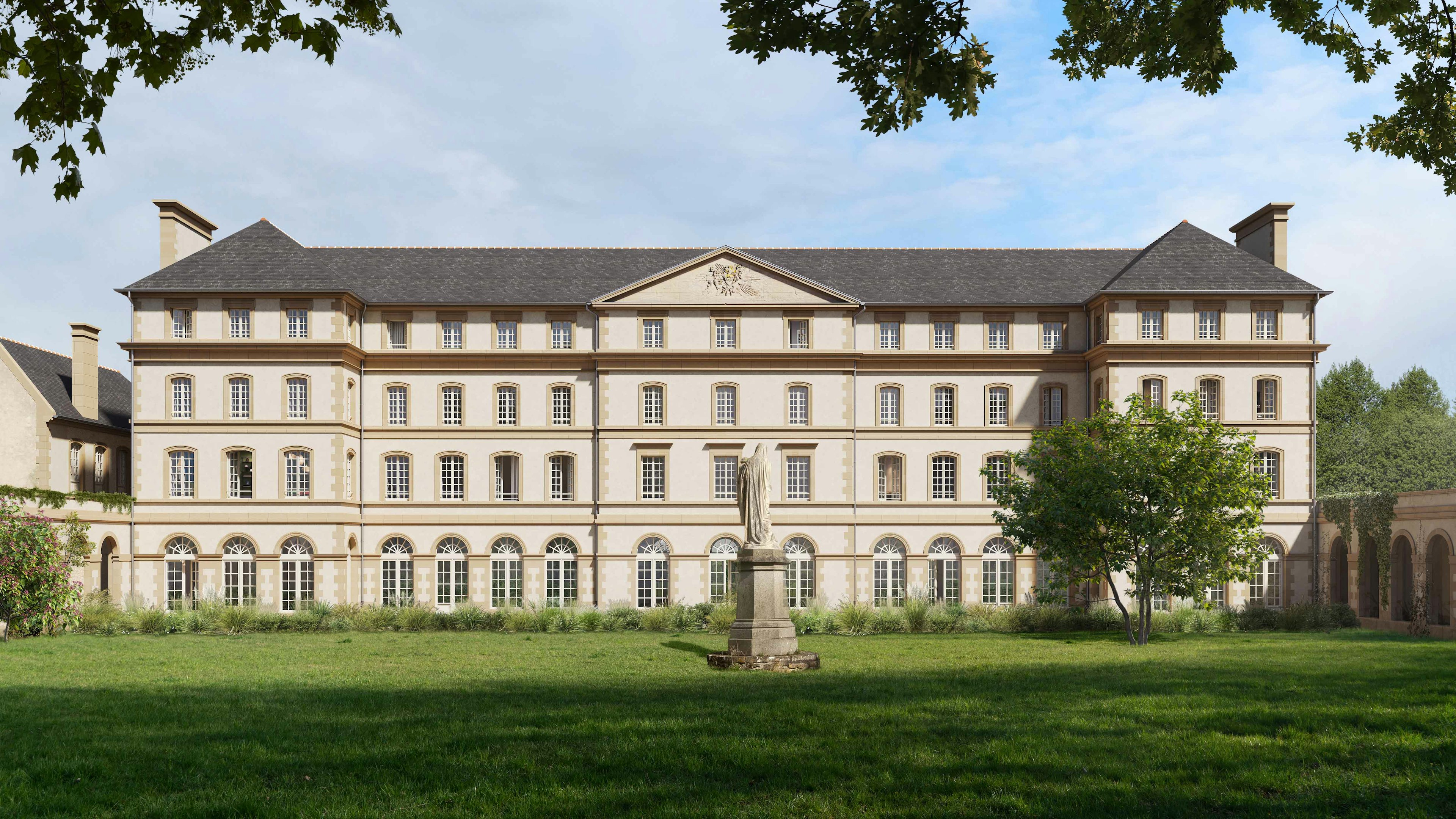 Grand Séminaire - Vue jardin