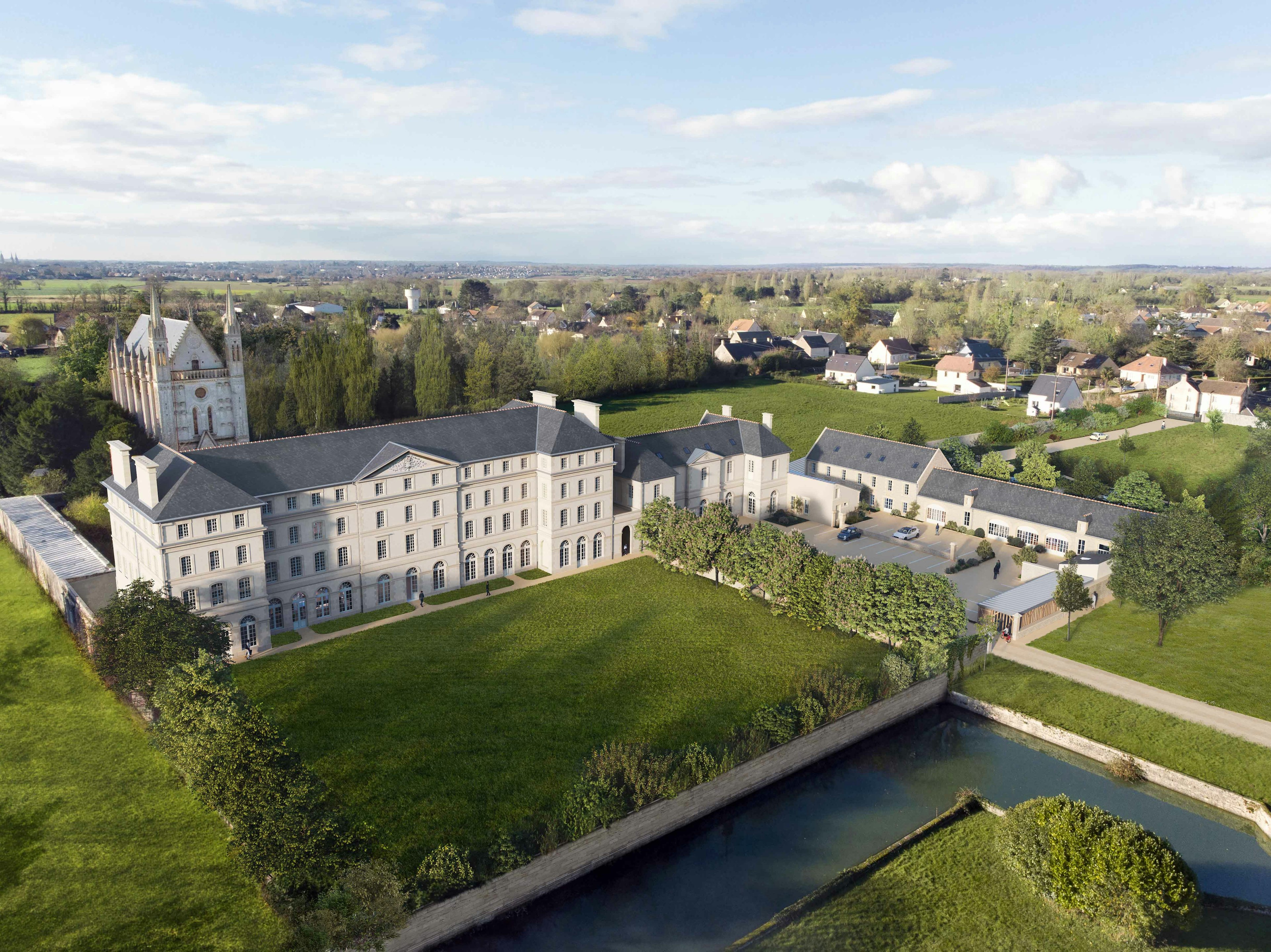 Grand Séminaire - Vue aérienne
