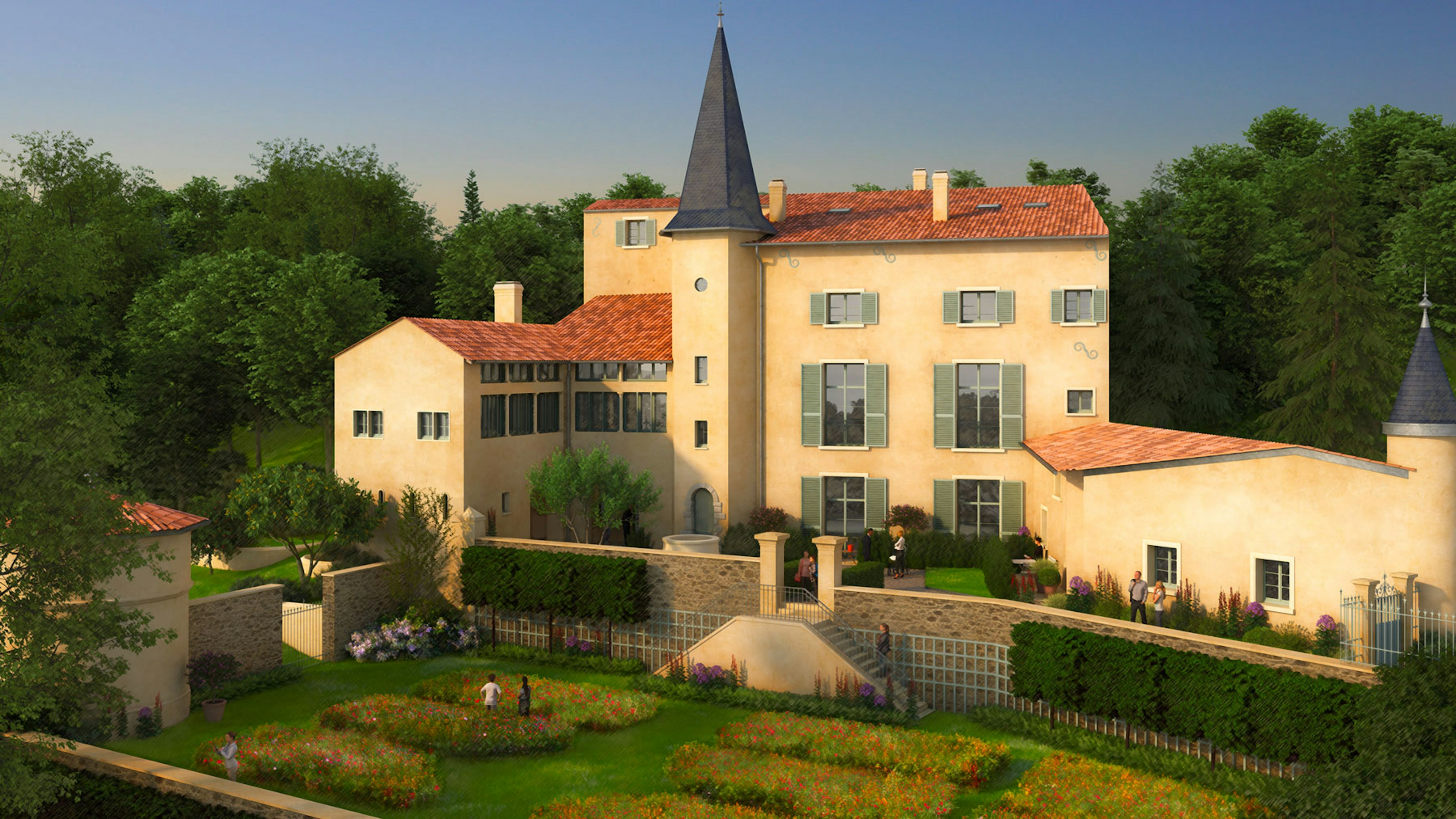 Château Bel Air - Extérieur