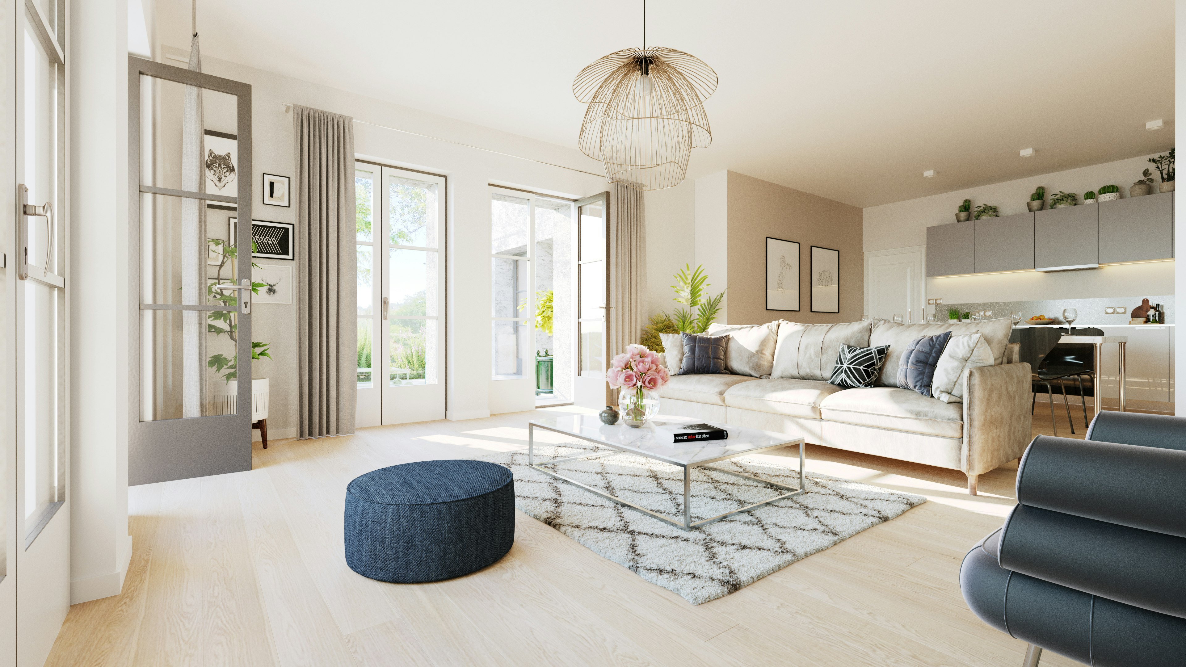 Château de Grandchamp - Séjour