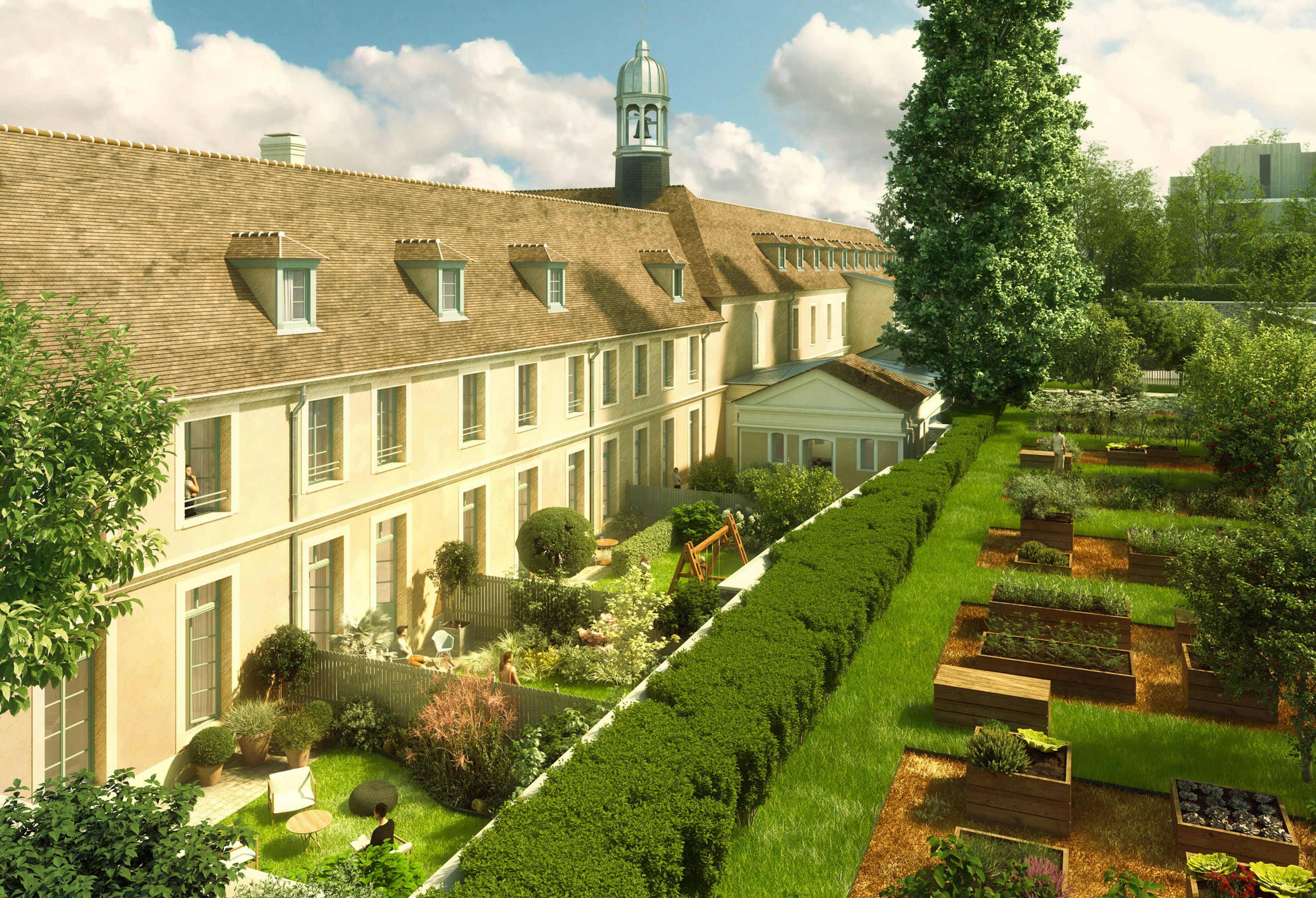 Le Couvent des Récollets - Jardin