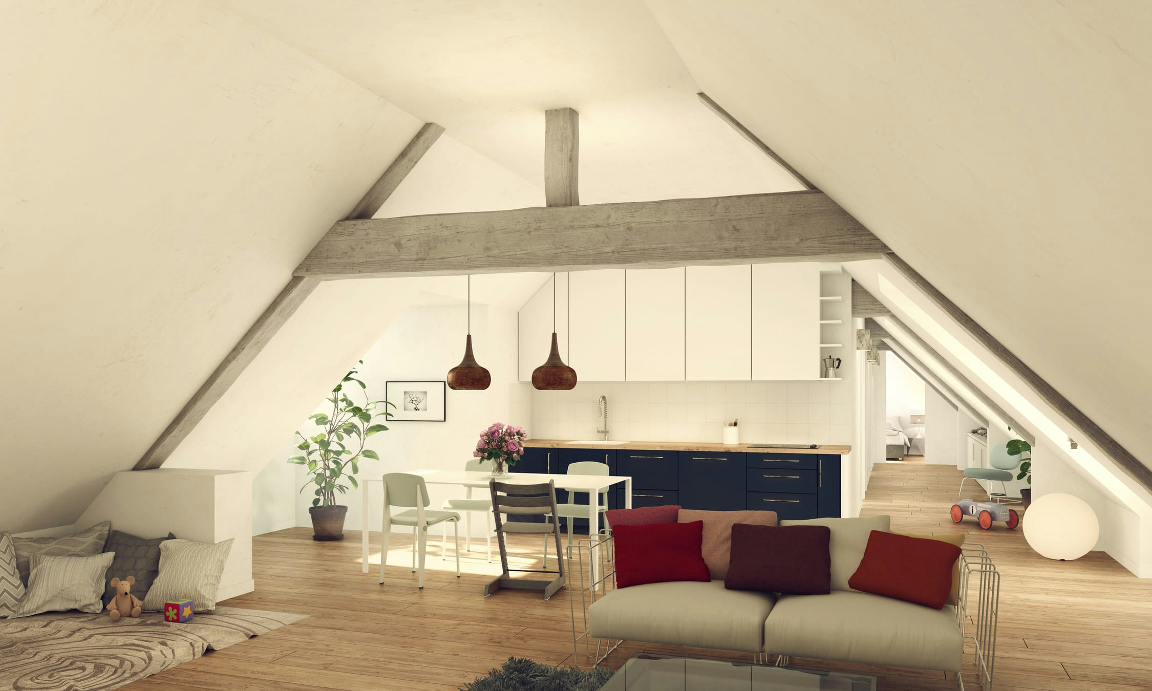 Le Couvent des Récollets - Comble