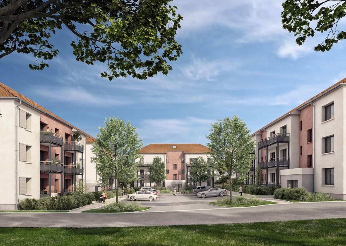 La Caserne Largeau - Vue cour