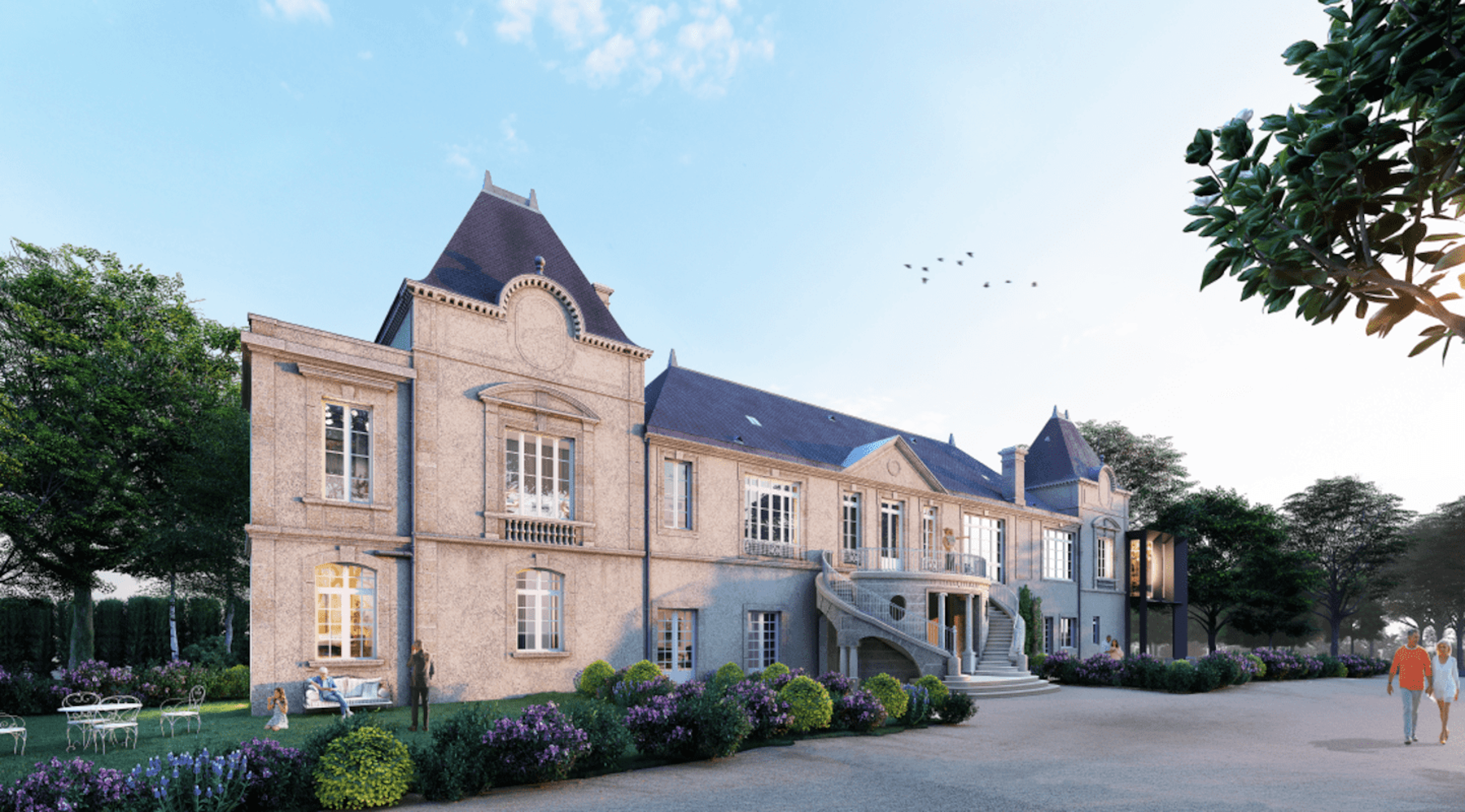 L'Abbaye de Bonlieu Melodunoise - Façade