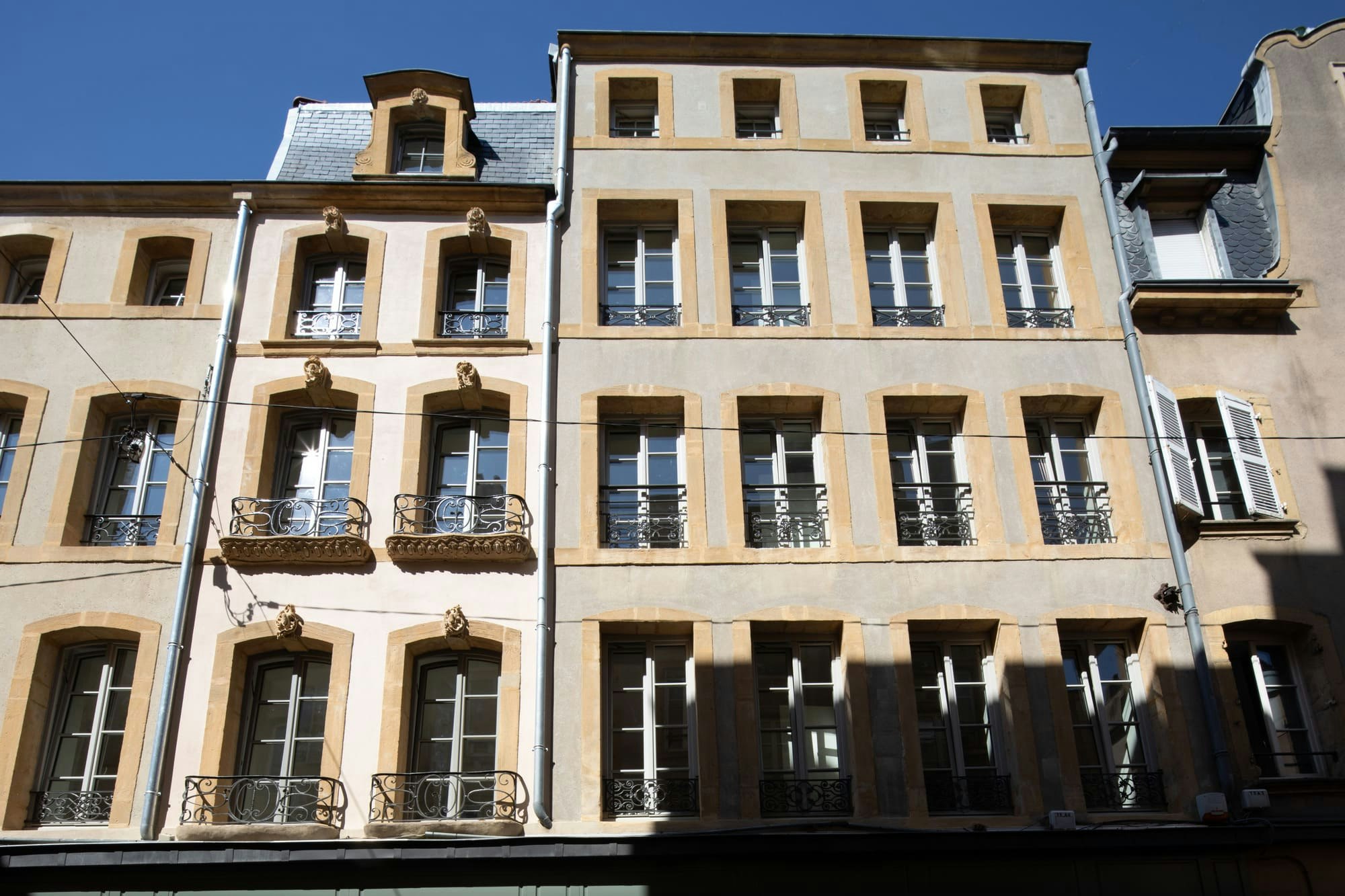 city, window, urban, apartment building, architecture, building, high rise, french window