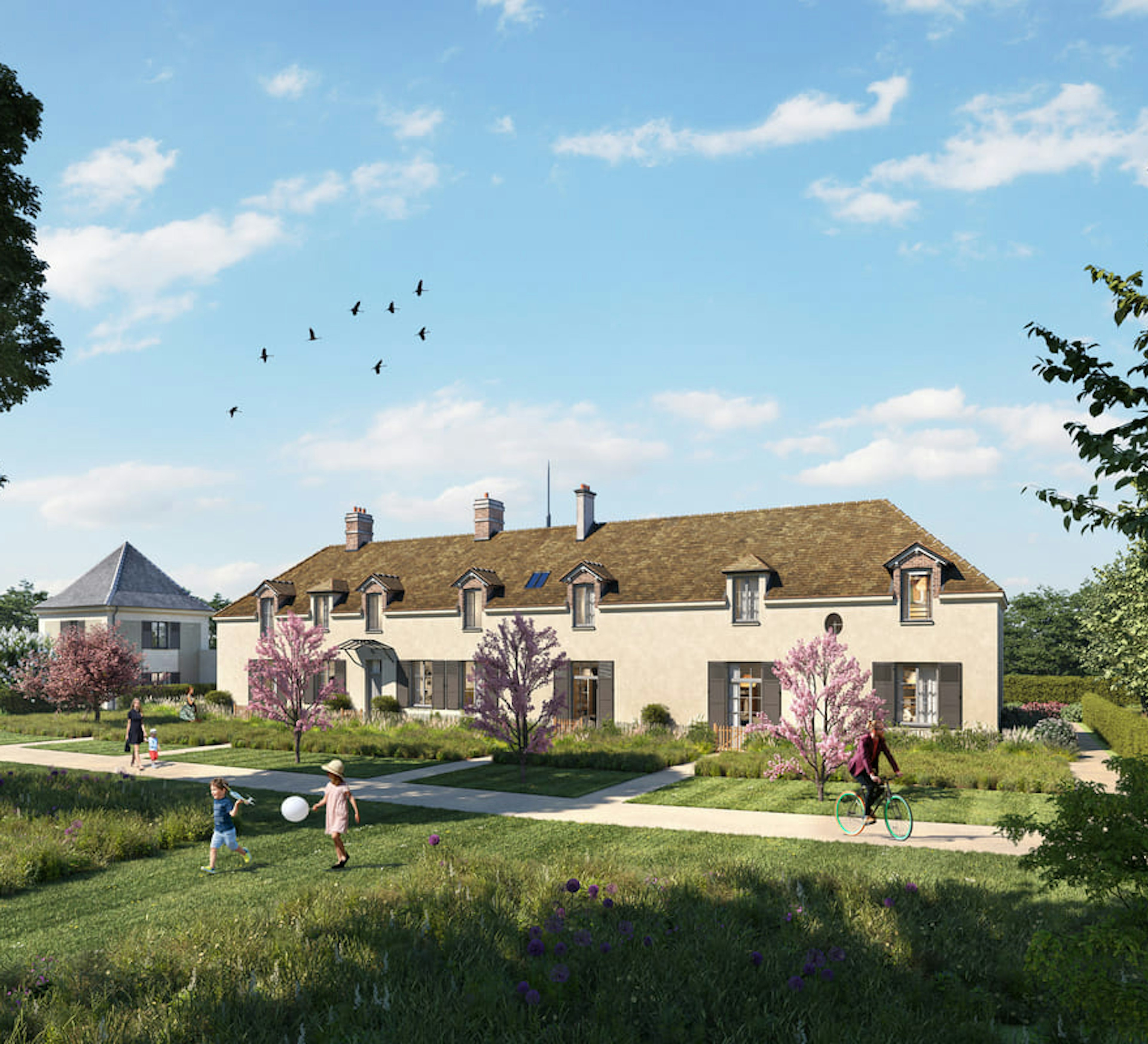 La Ferme de Chessy - Vue extérieure