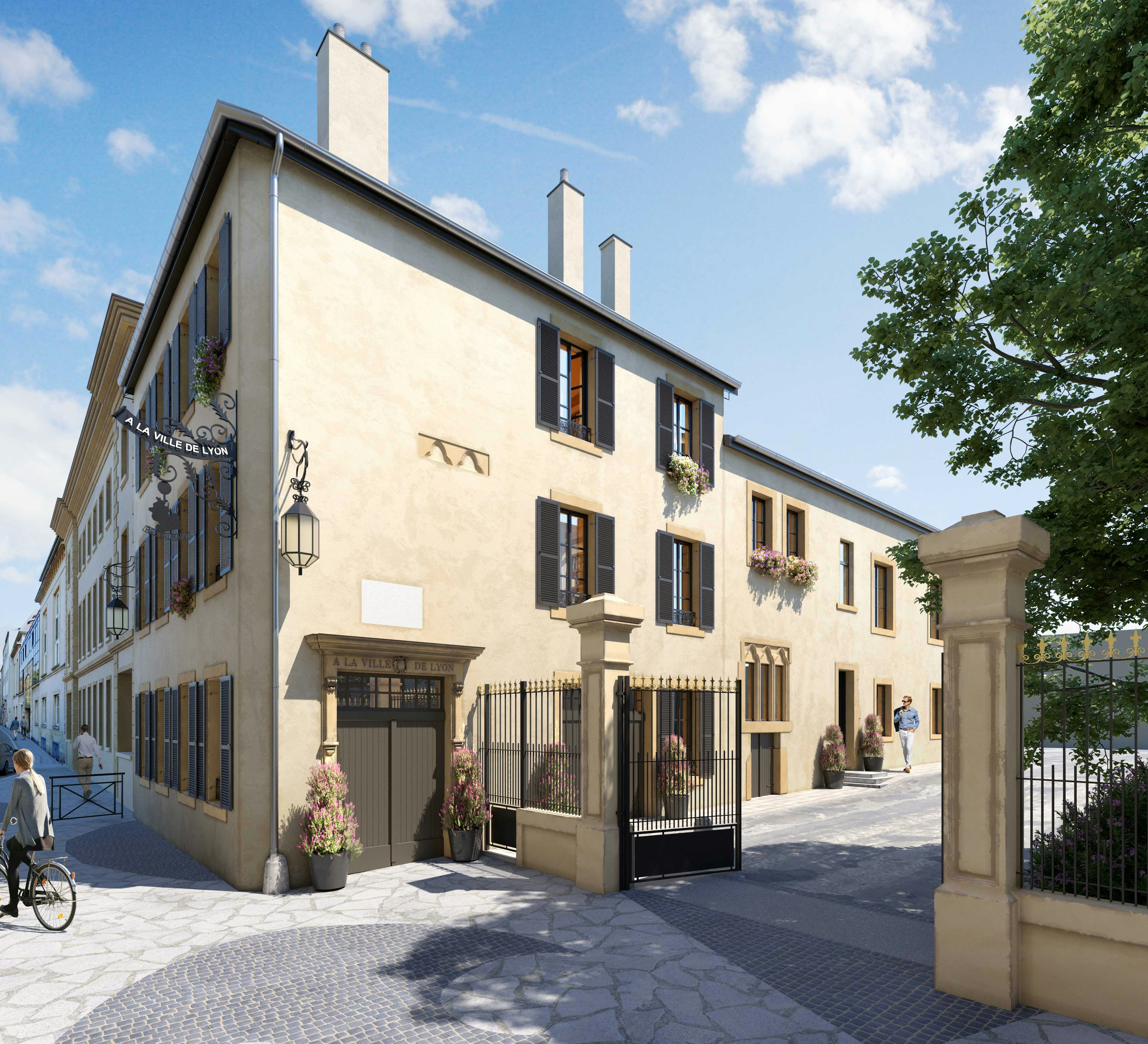 Le Clos de la Commanderie - Vue rue