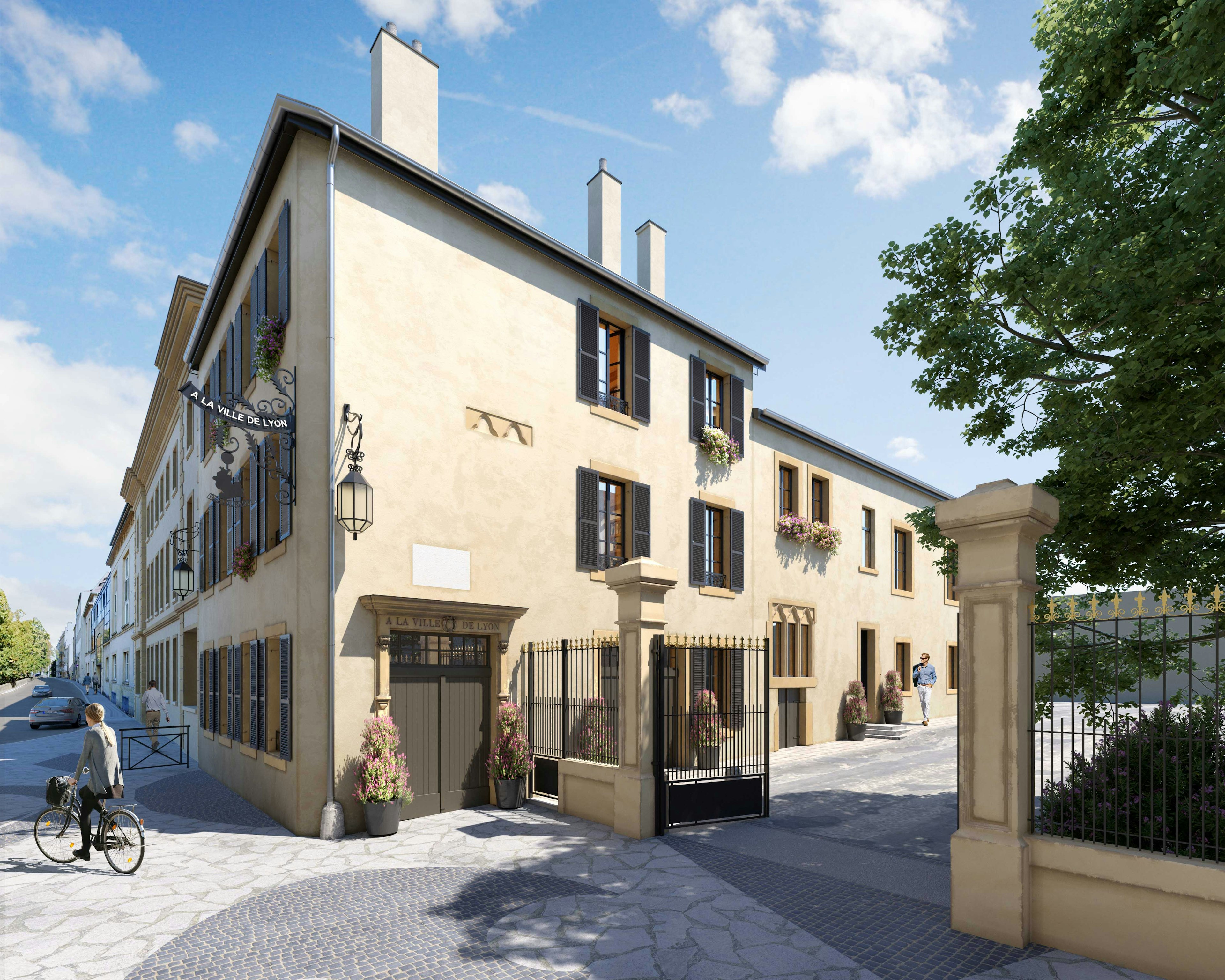 Le Clos de la Commanderie - Vue rue