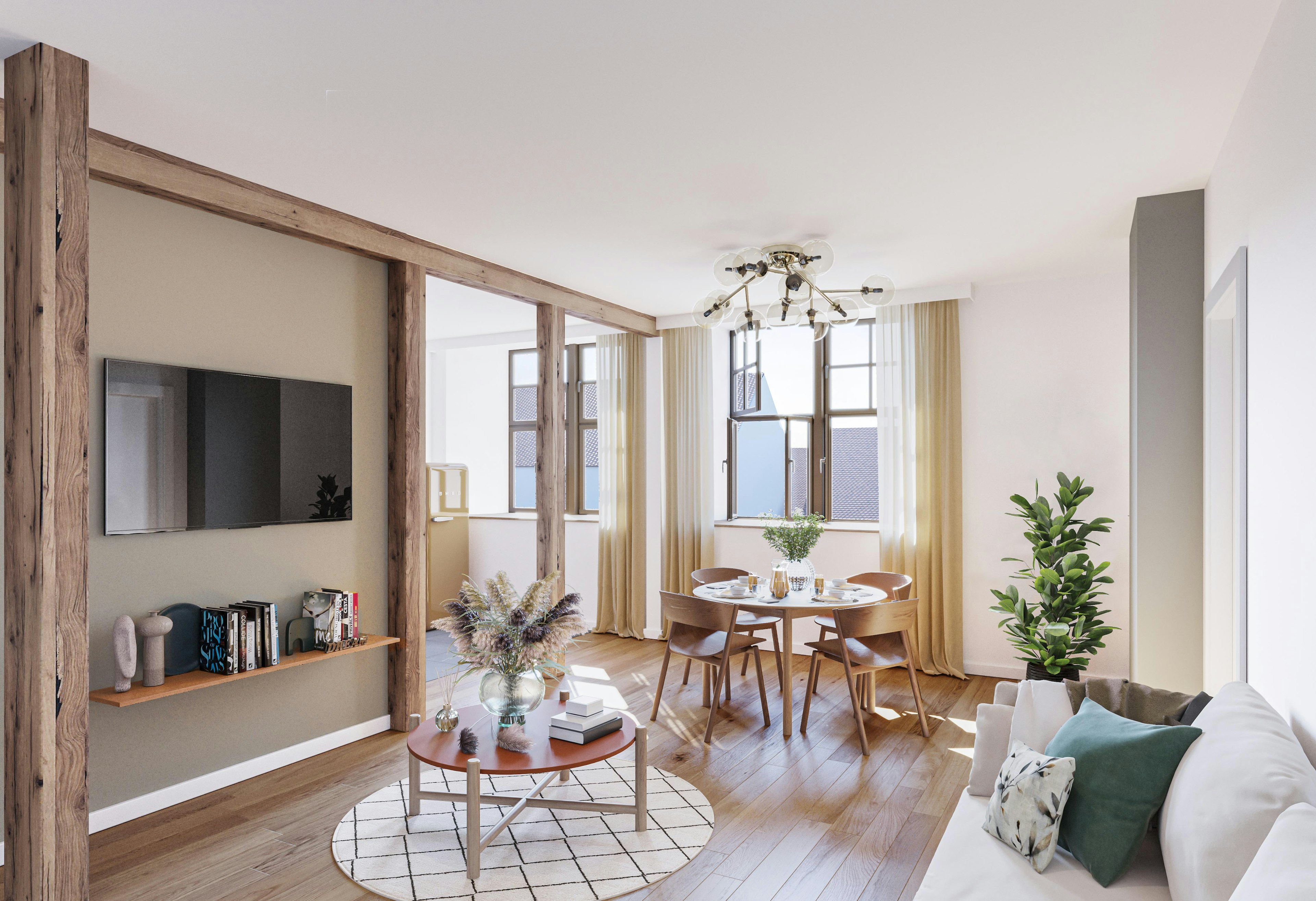 La Maion de la Cavalerie - Séjour