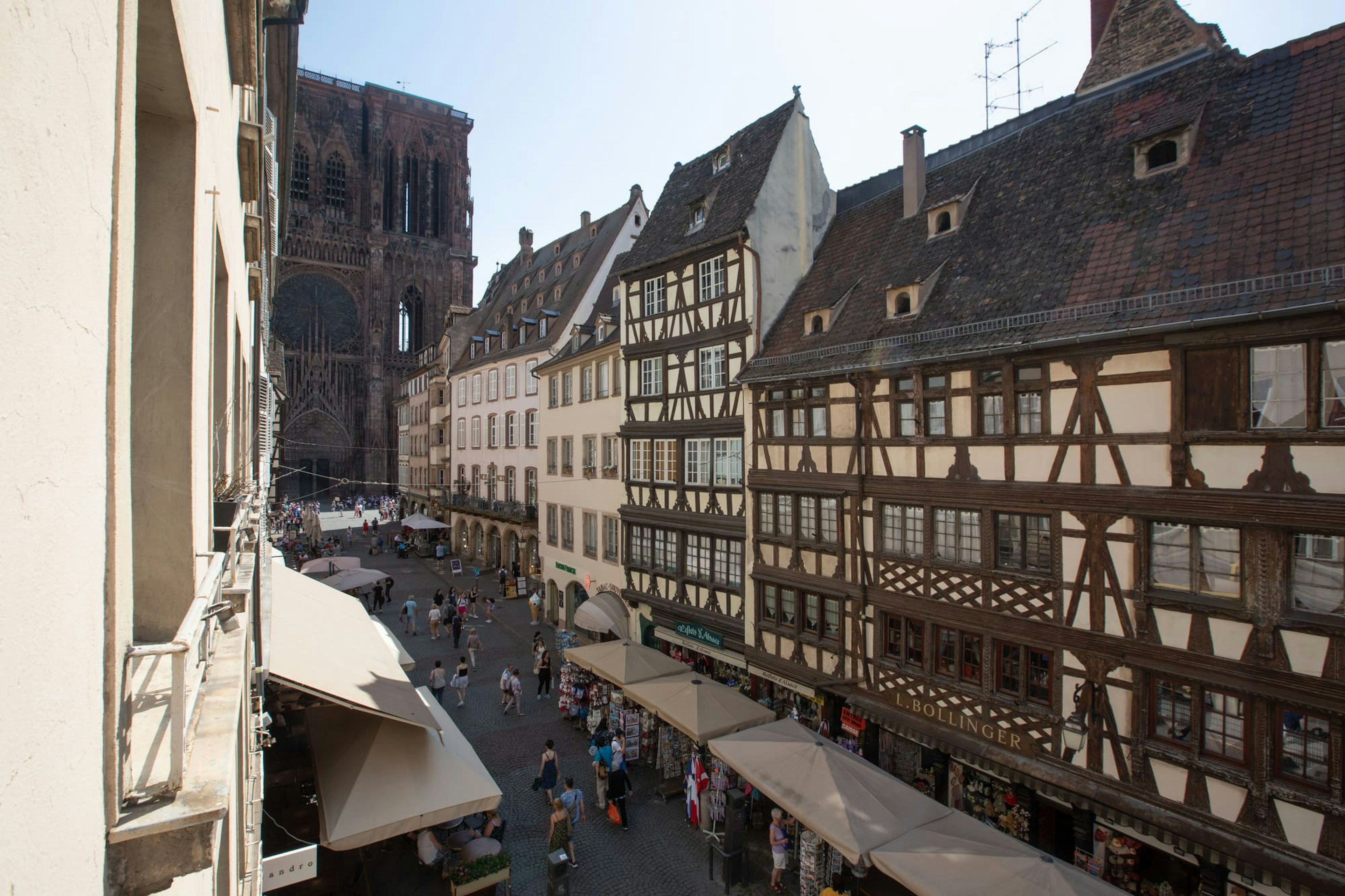 Vue depuis un appartement