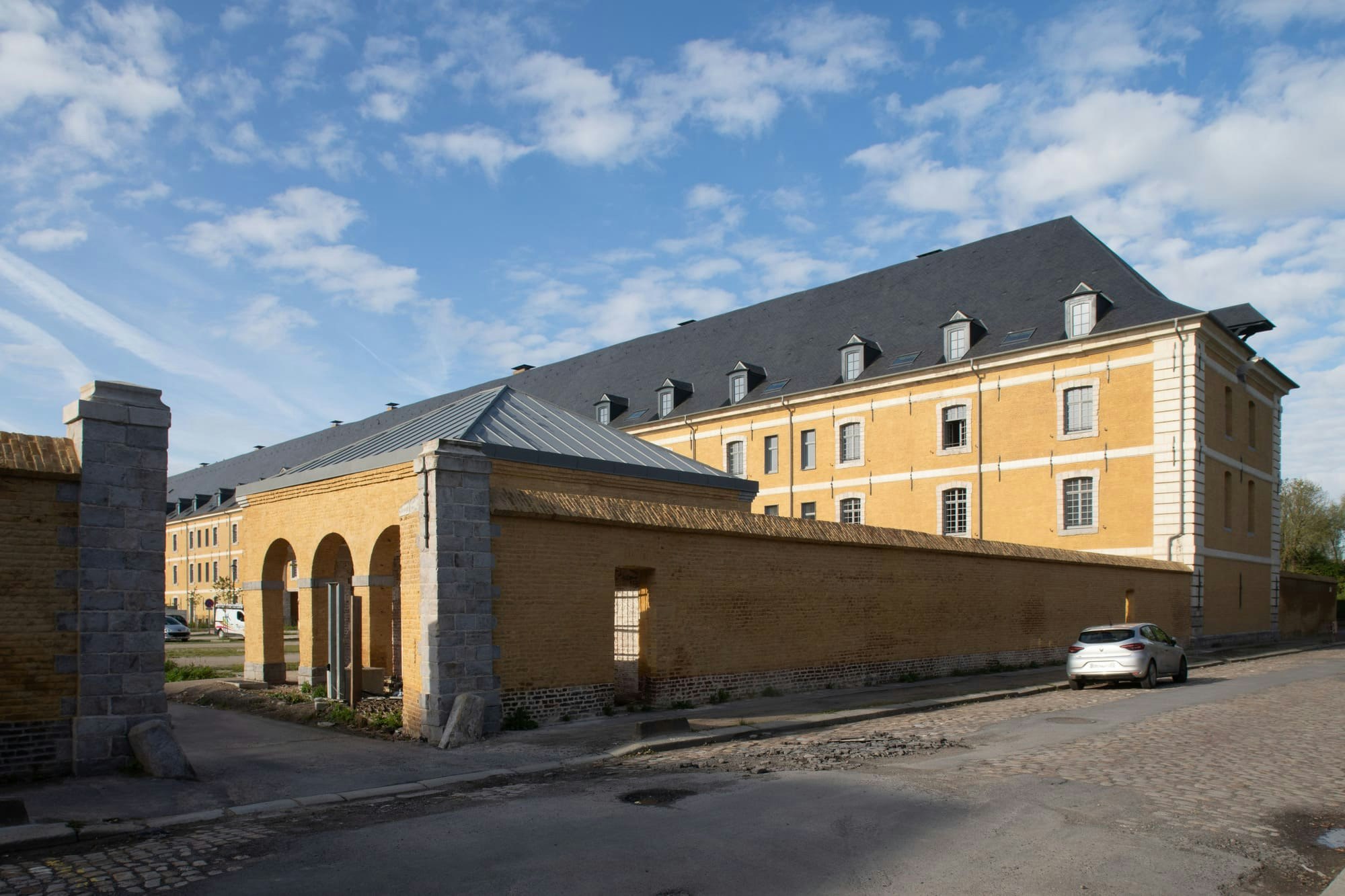 city, road, street, urban, car, transportation, vehicle, building, housing, person