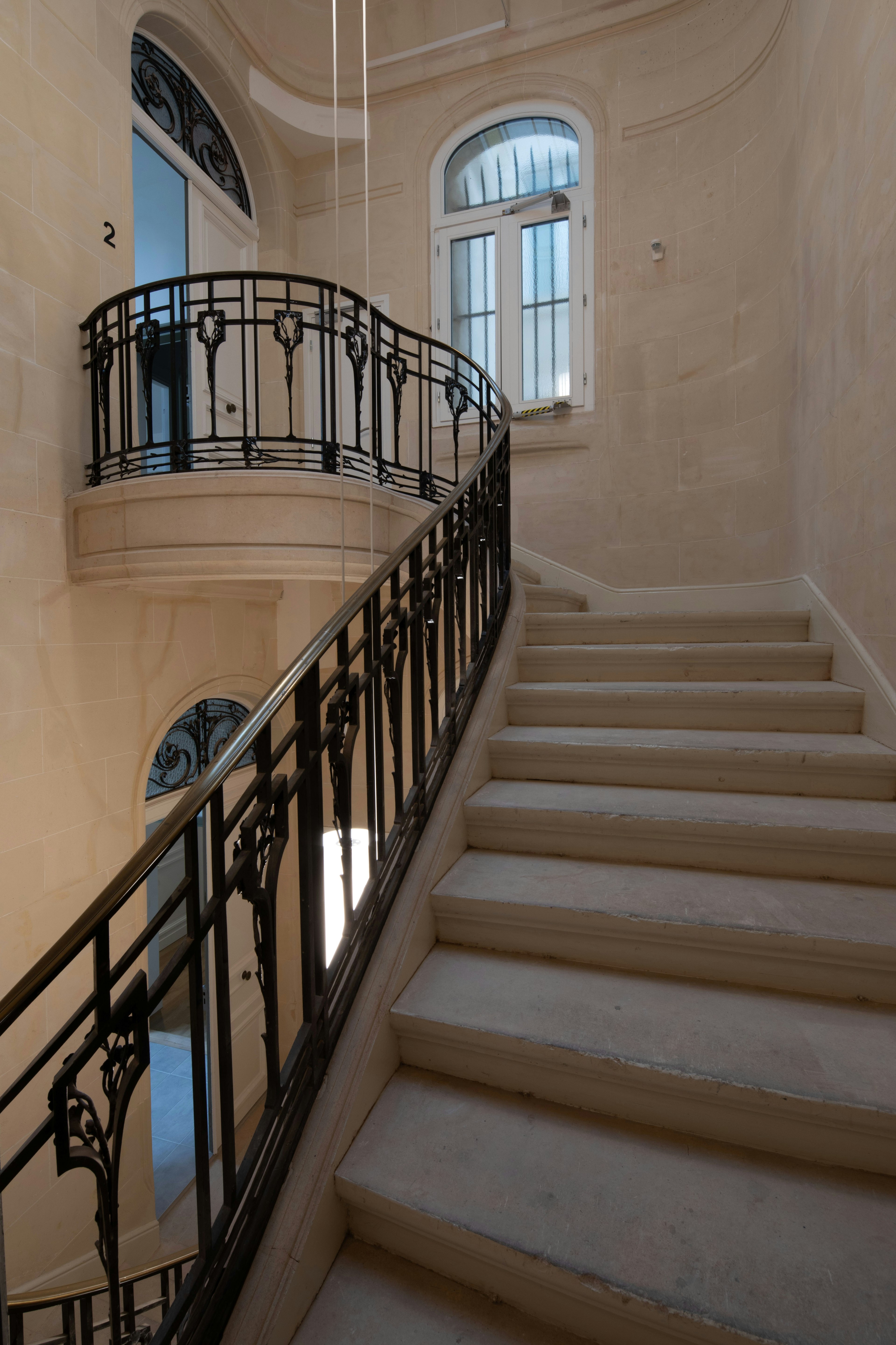 architecture, building, handrail, house, housing, staircase