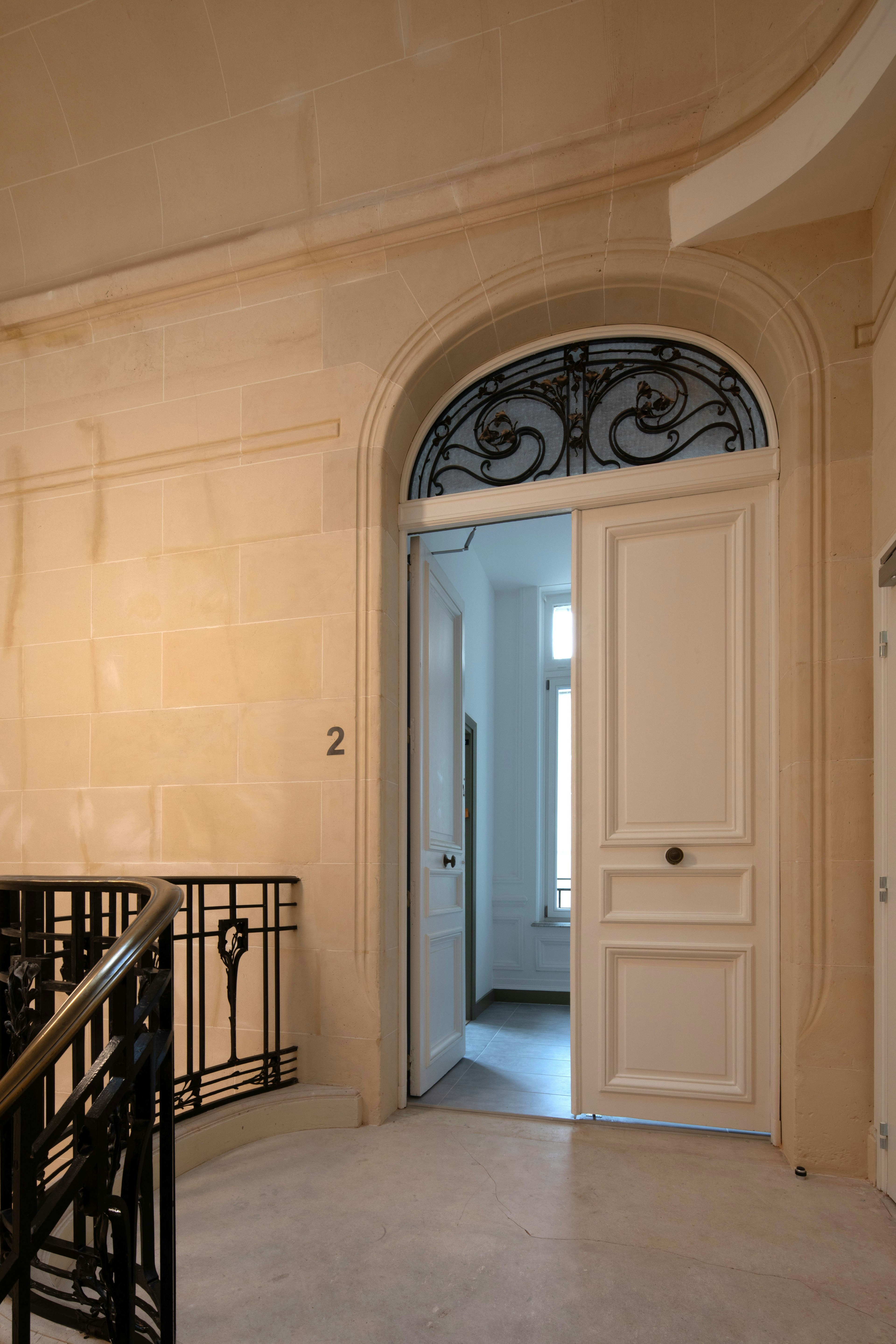 floor, indoors, interior design, building, foyer, house, housing, staircase, handrail, flooring