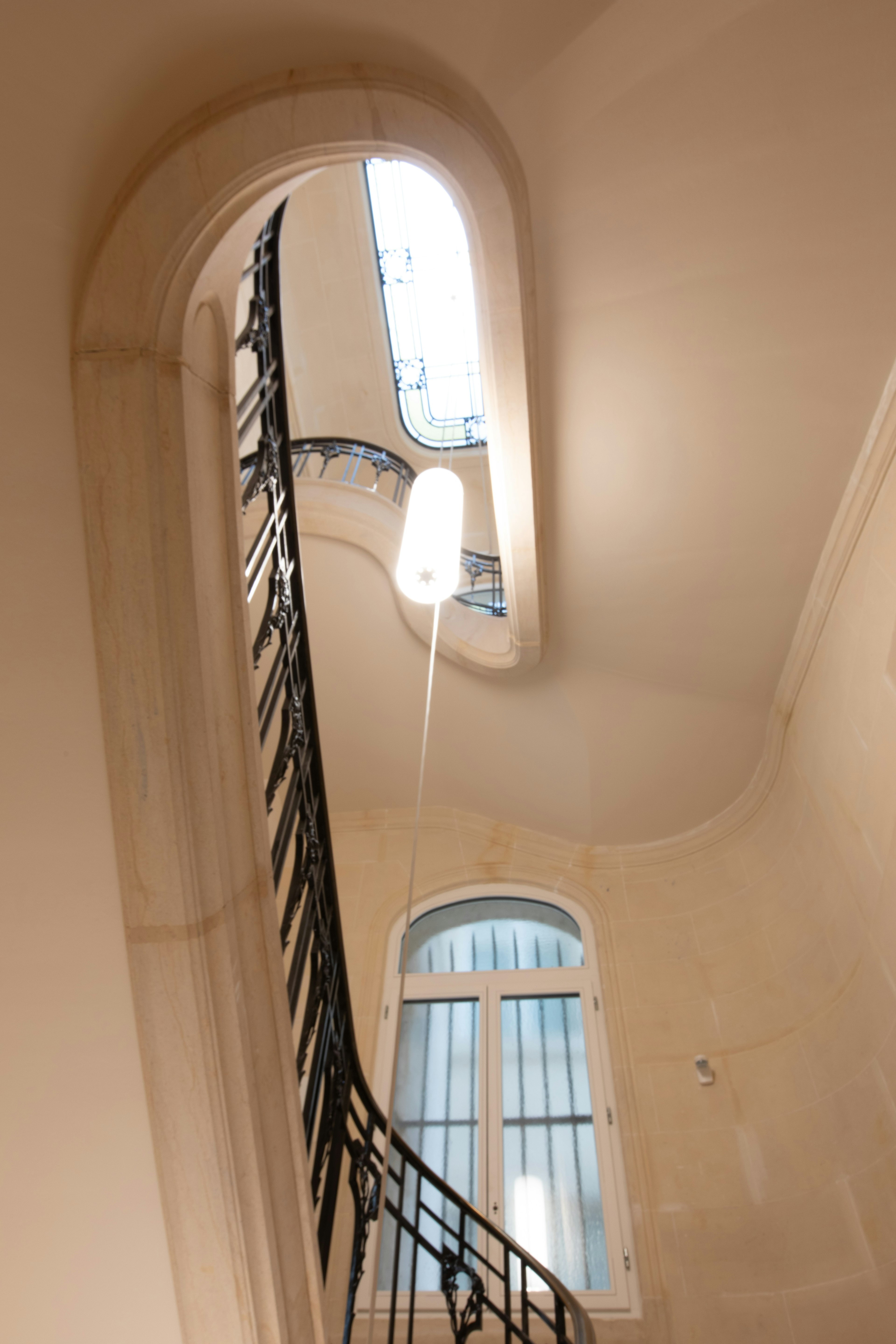 architecture, building, handrail, house, housing, staircase