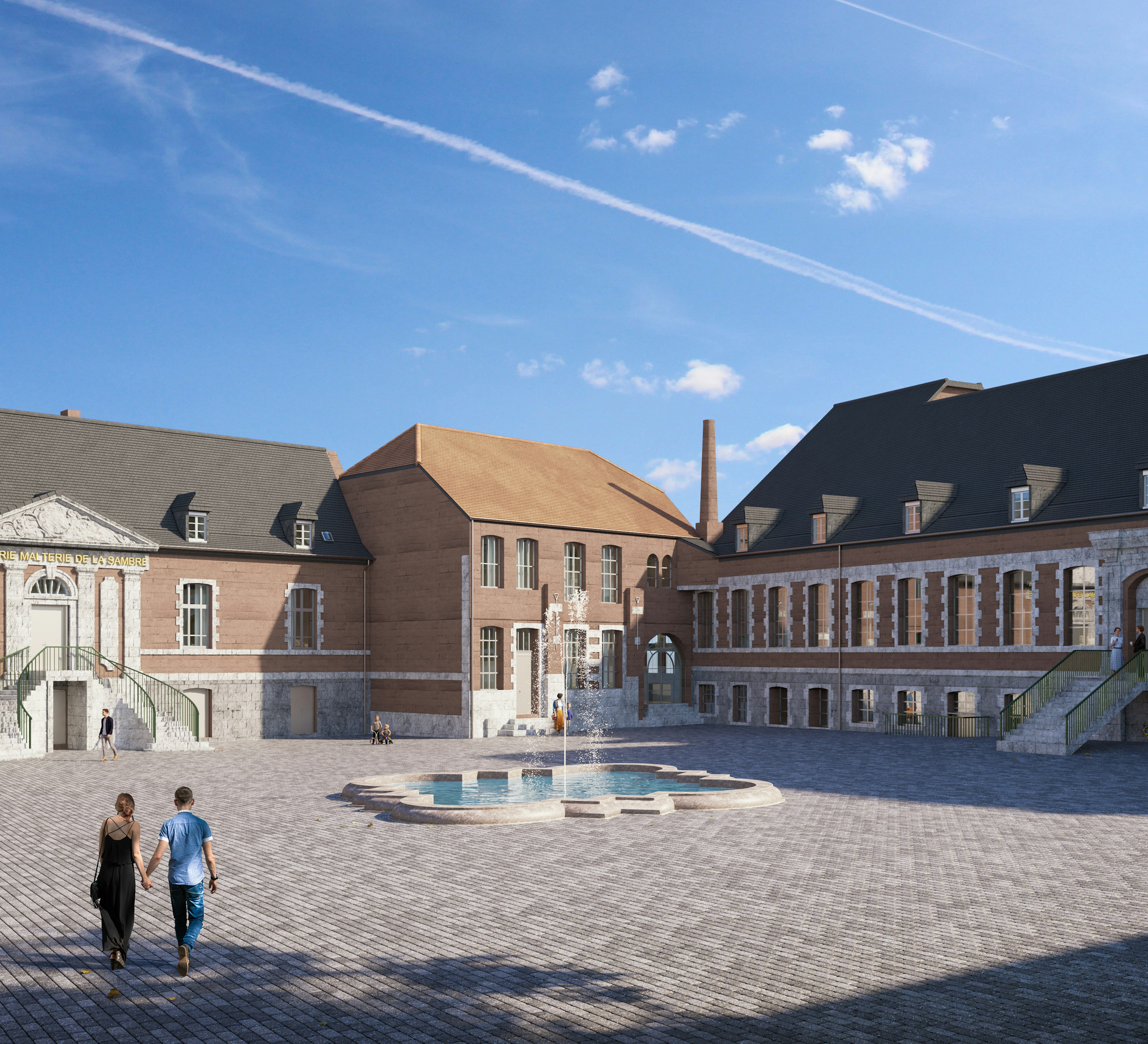 L'Abbaye des Bénédictins, extérieur