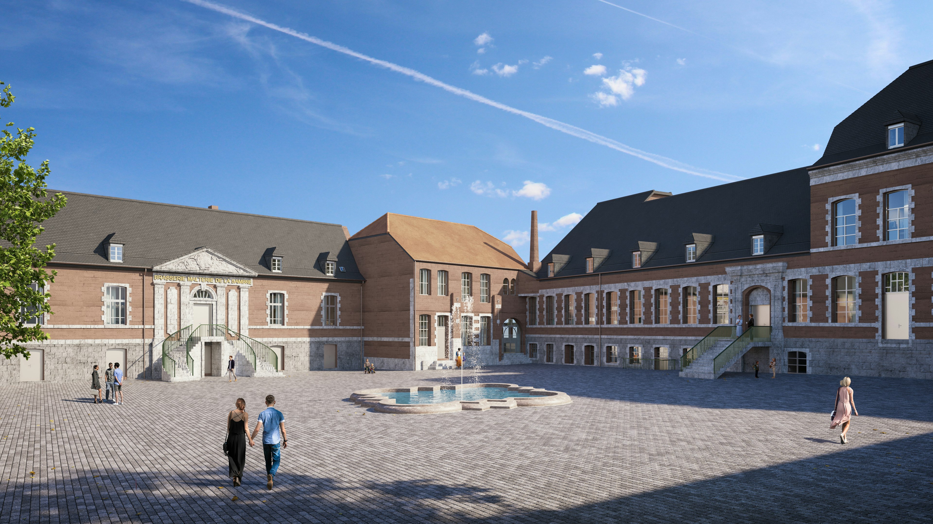L'Abbaye des Bénédictins, extérieur