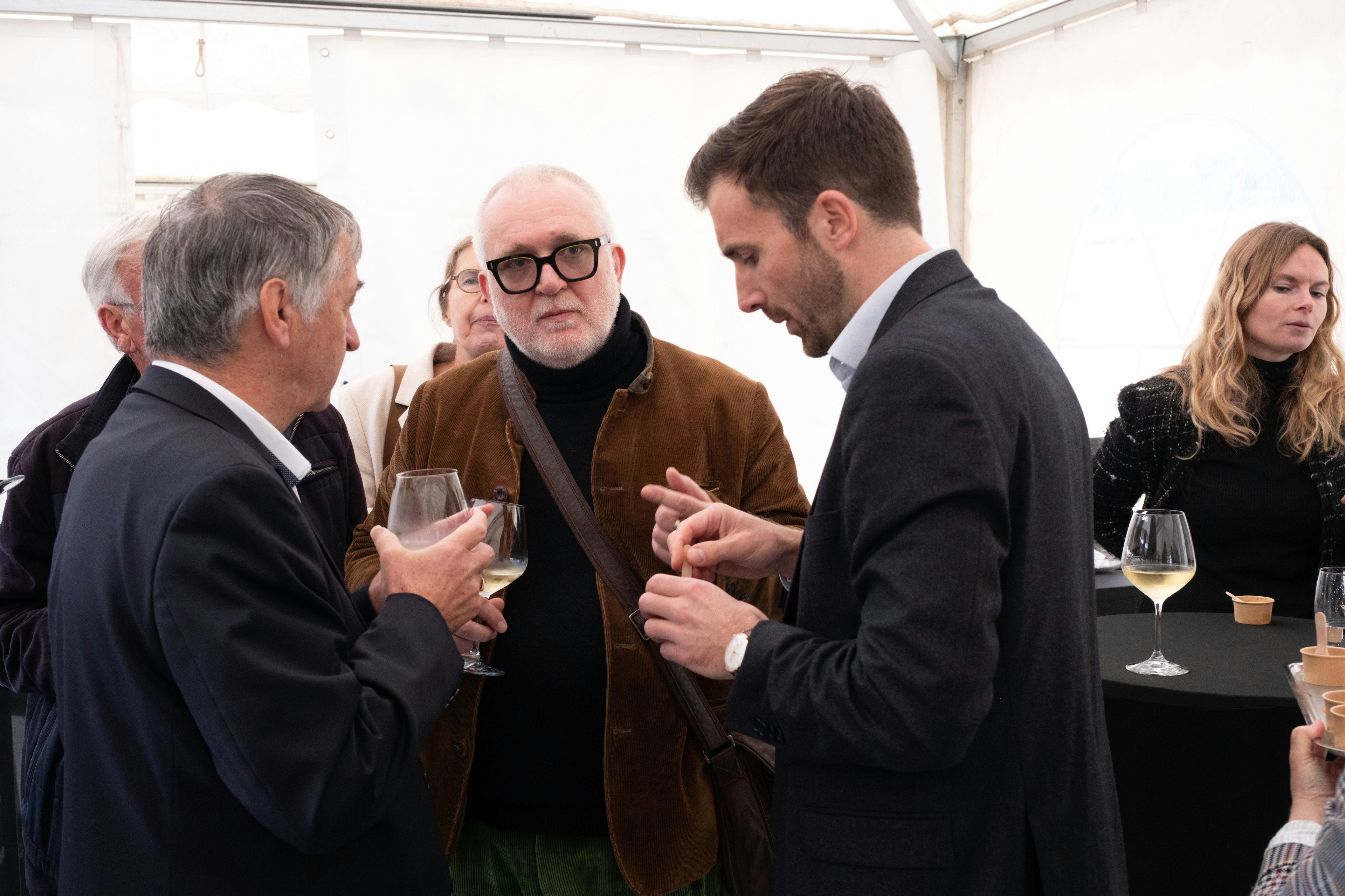 adult, female, person, woman, glasses, male, man, wristwatch, cup, people