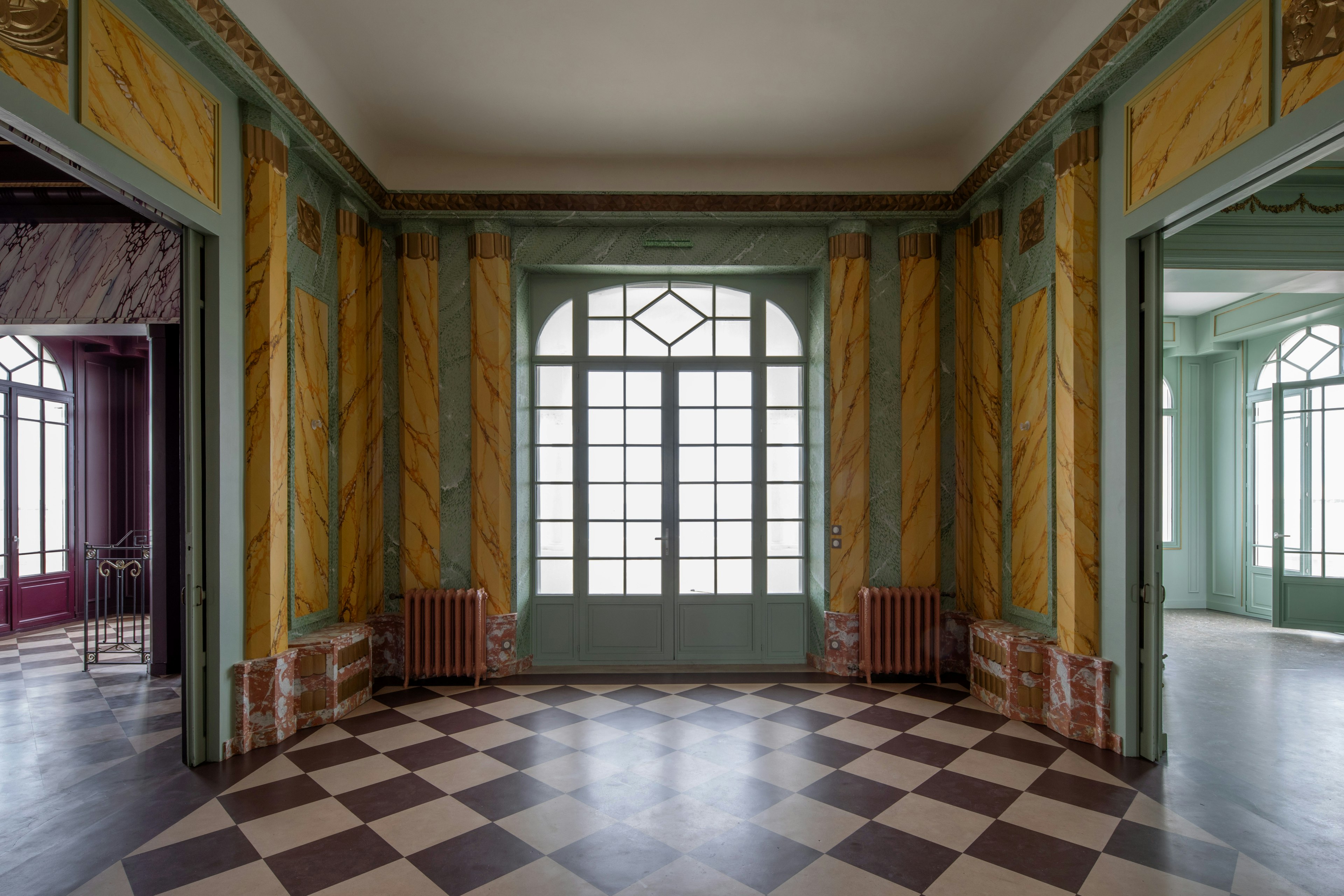 floor, flooring, indoors, interior design, french window, window