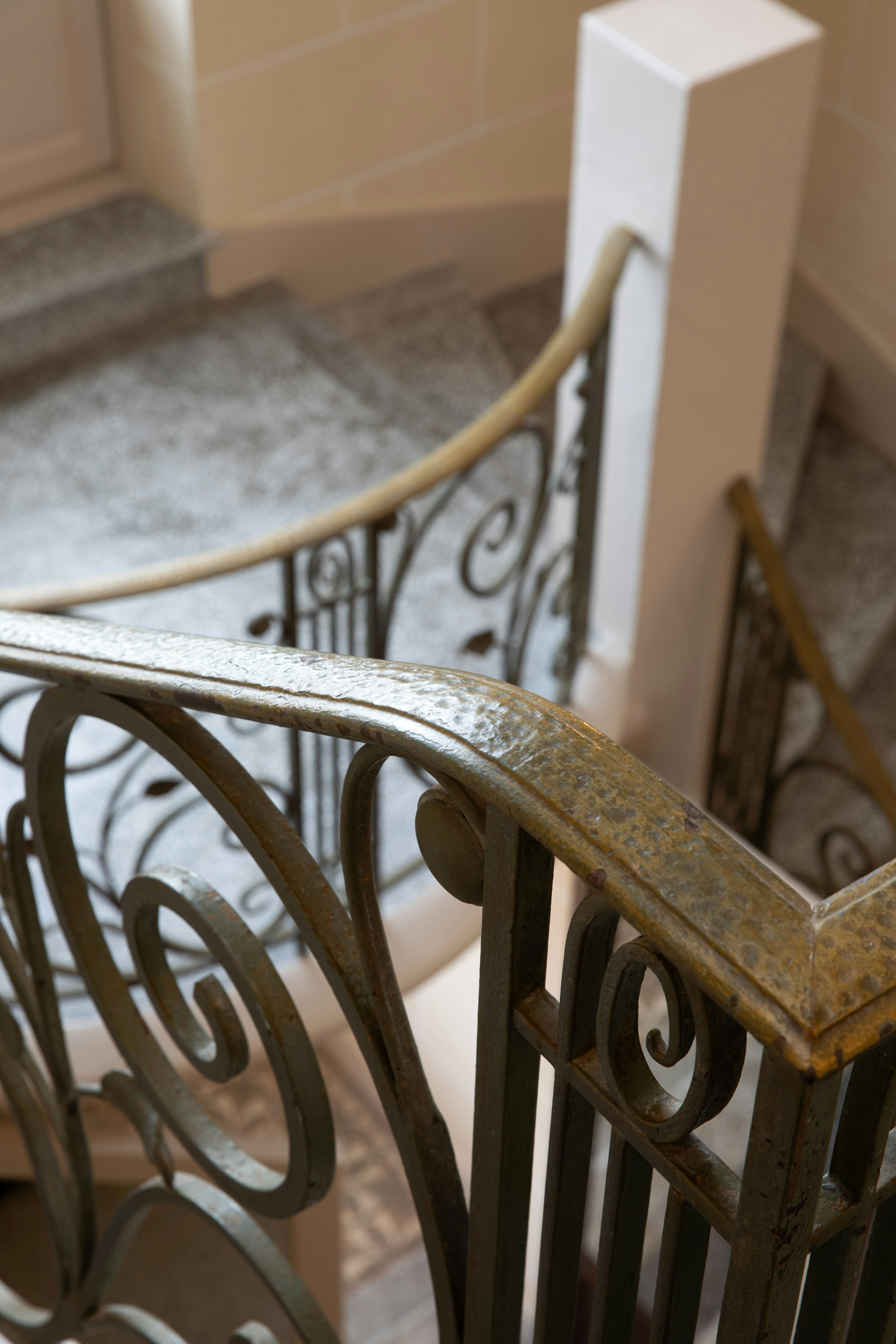 handrail, railing, architecture, building, house, housing, staircase, wood