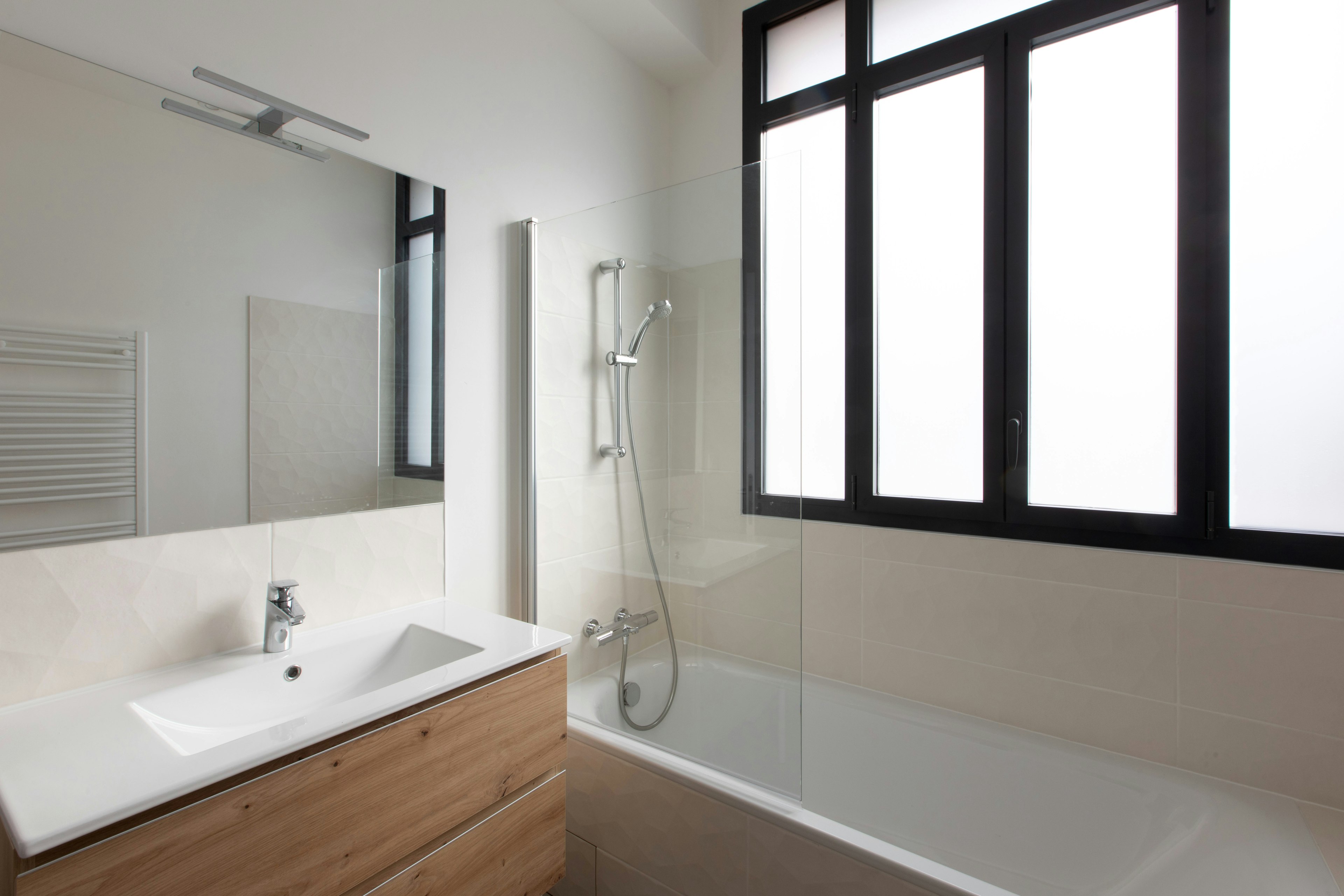 bathing, bathtub, person, tub, sink, sink faucet, indoors, interior design