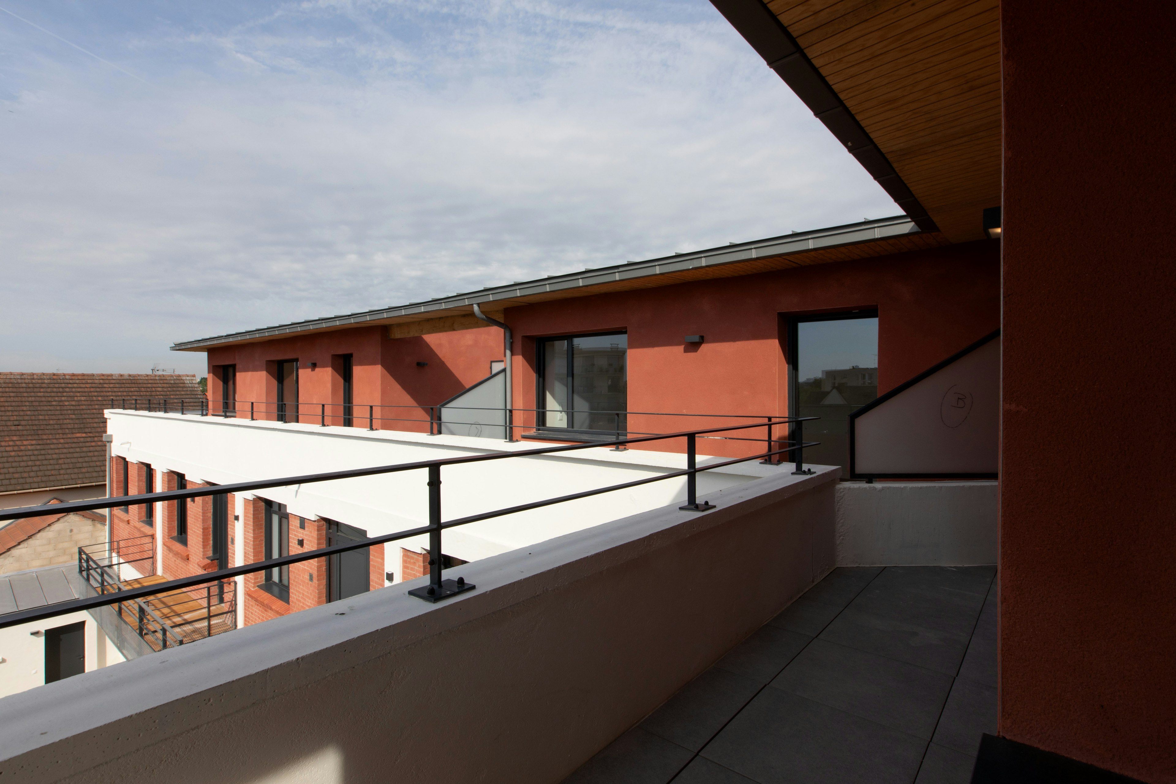 handrail, railing, architecture, building