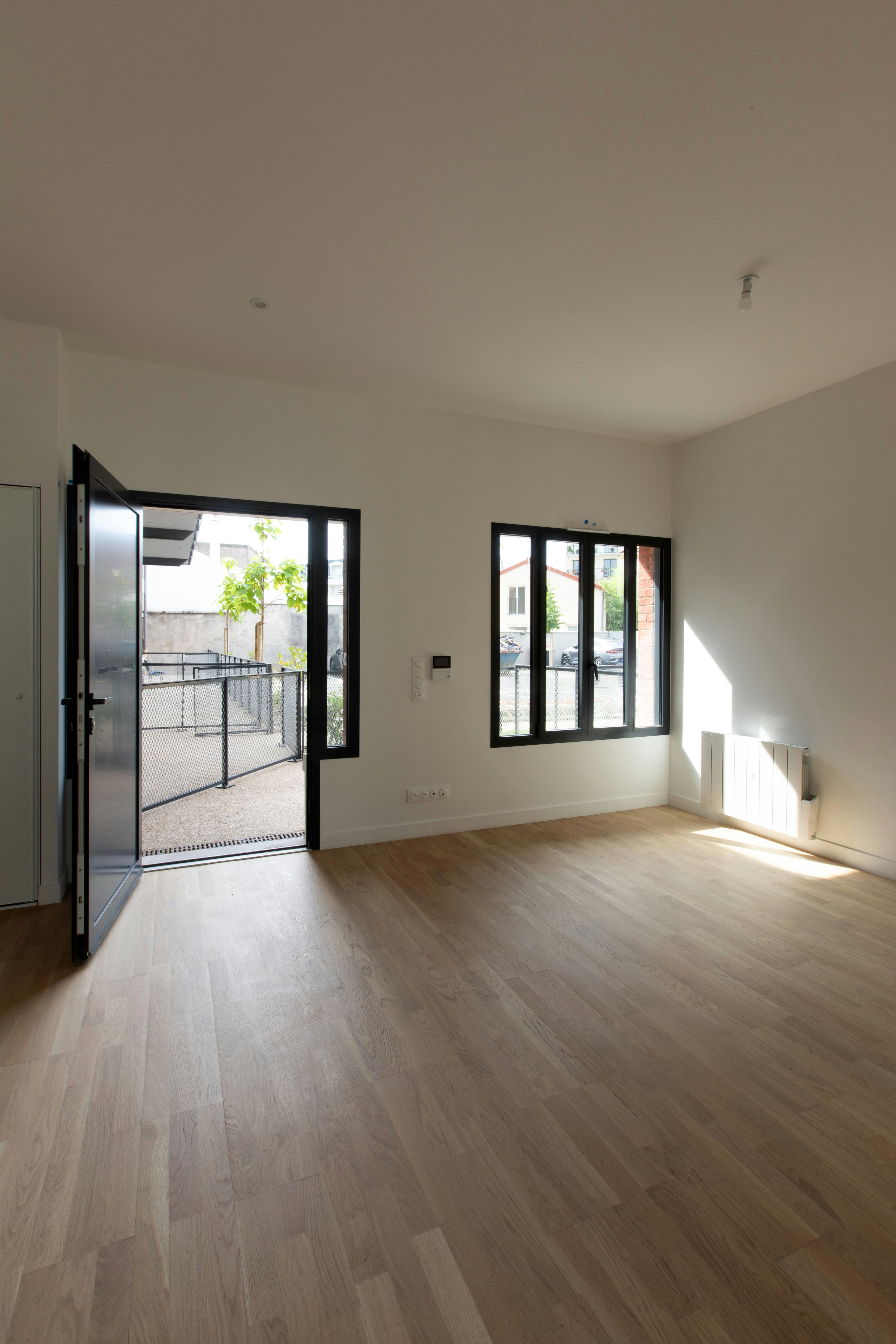 floor, flooring, indoors, interior design, wood, door, hardwood, car, vehicle, housing