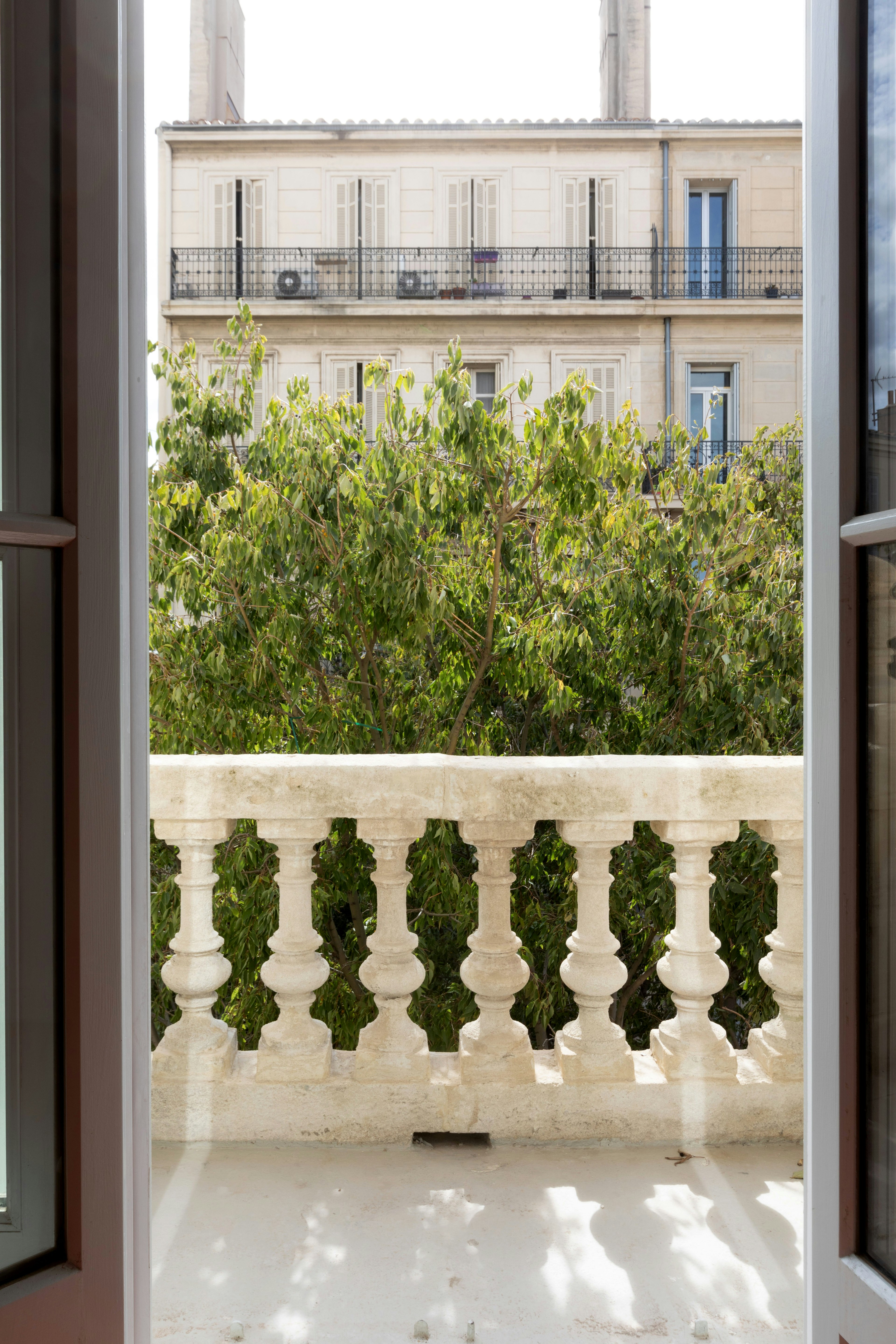 architecture, balcony, building