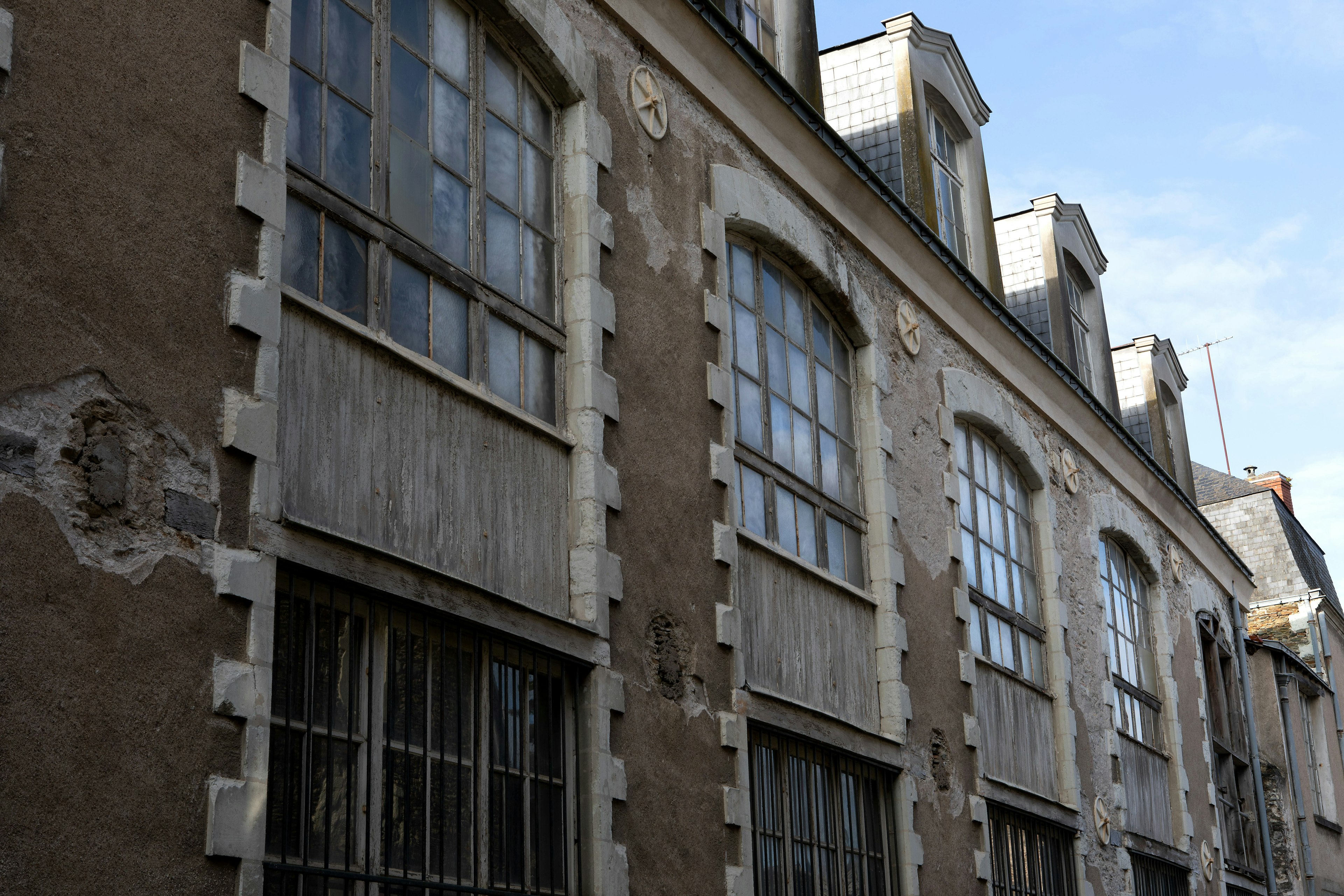 angers, clos vauvert, architecture, building, city, home decor, monastery, urban, curtain, window shade, window