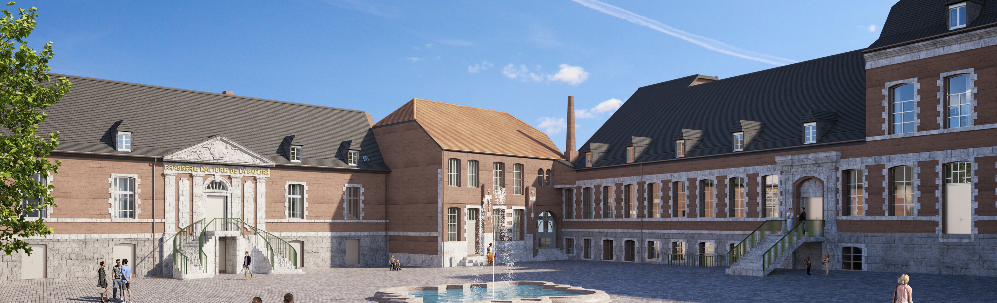 neighborhood, city, person, urban, architecture, building, housing, house, roof, hotel