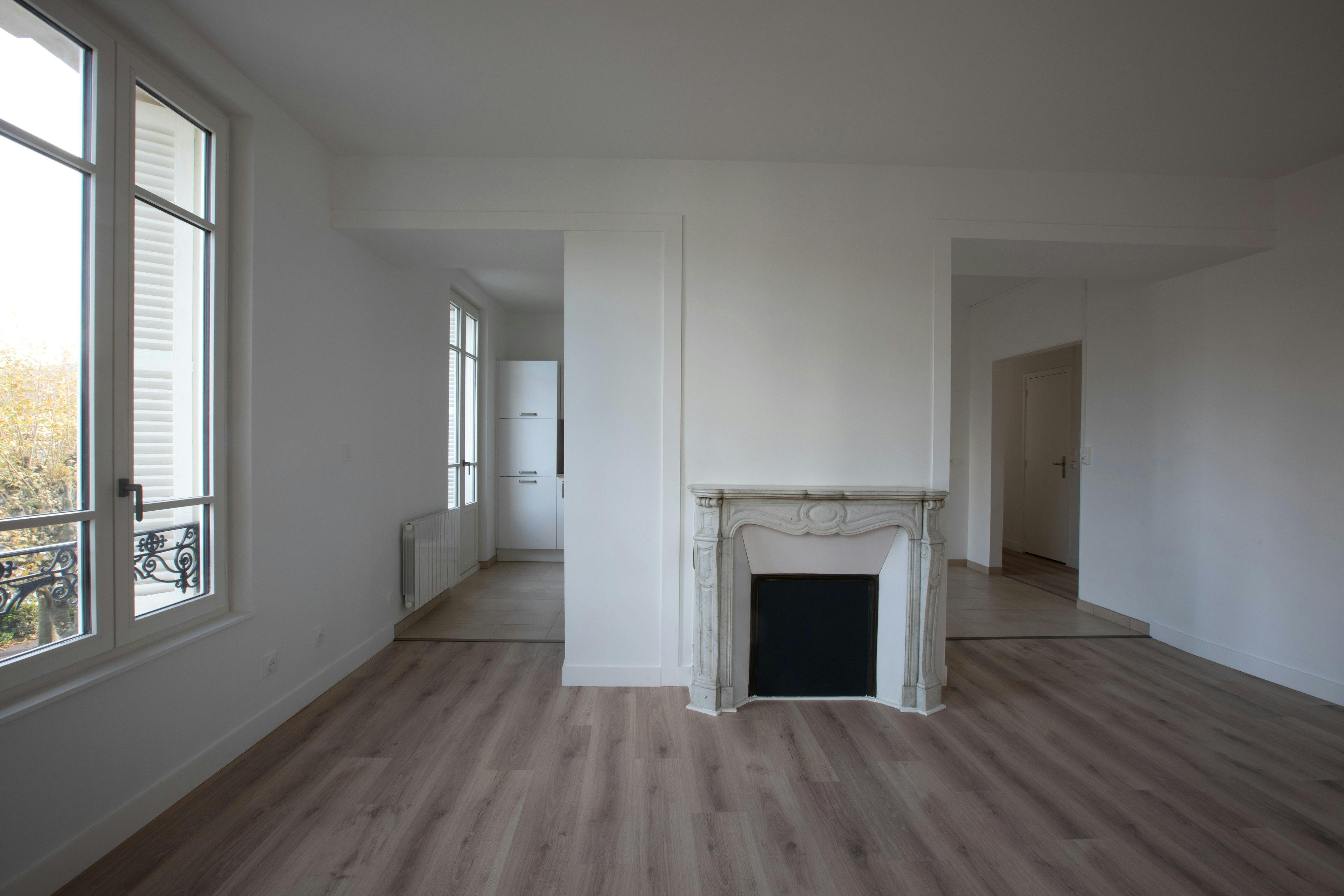 floor, flooring, corner, indoors, interior design, fireplace, wood, hearth
