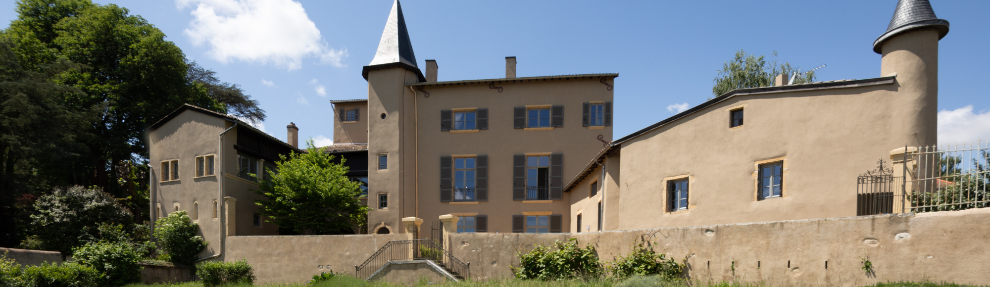 house, housing, villa, monastery, spire, neighborhood, city, grass, manor, fortress