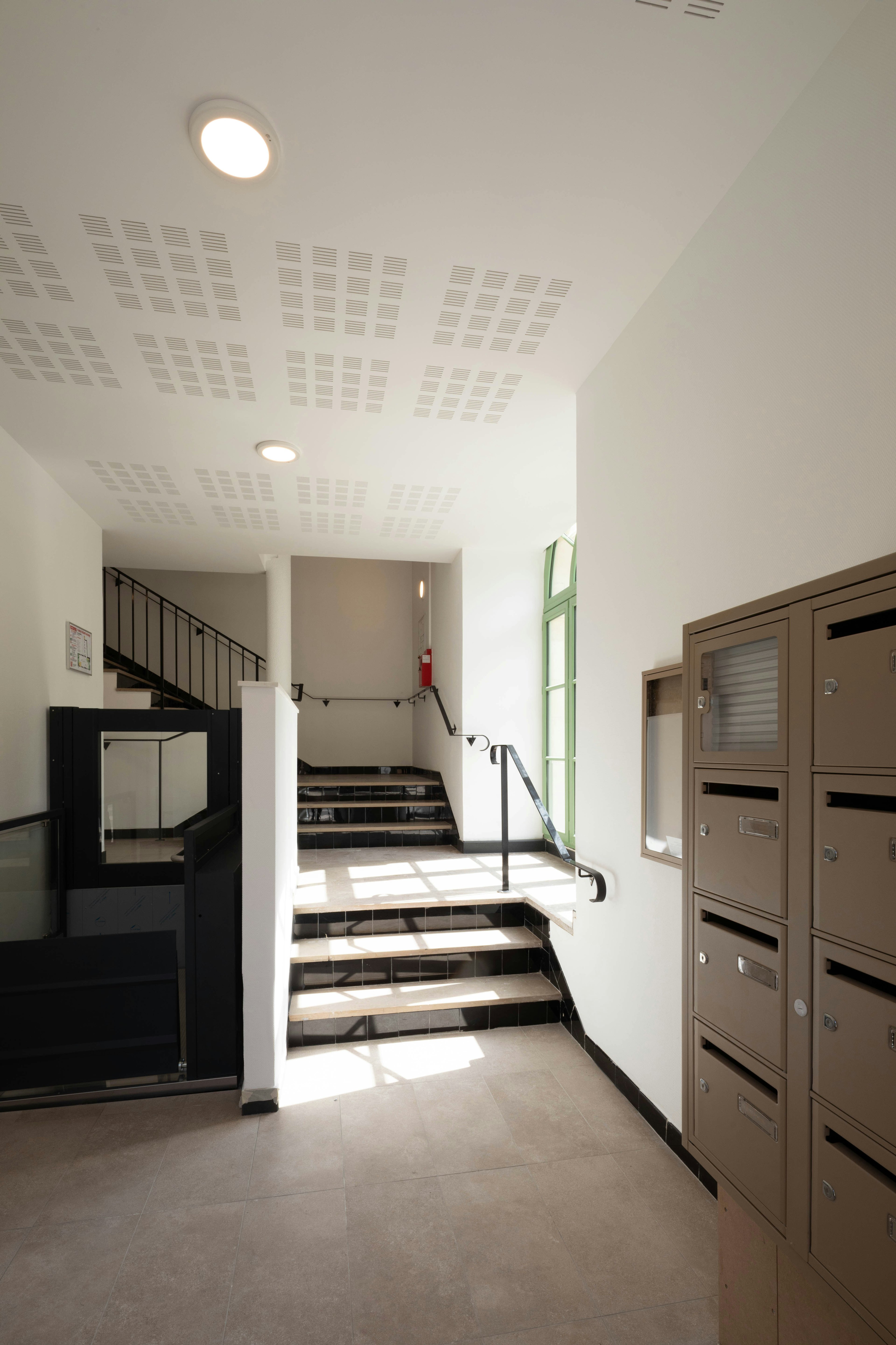 architecture, building, house, housing, staircase, indoors