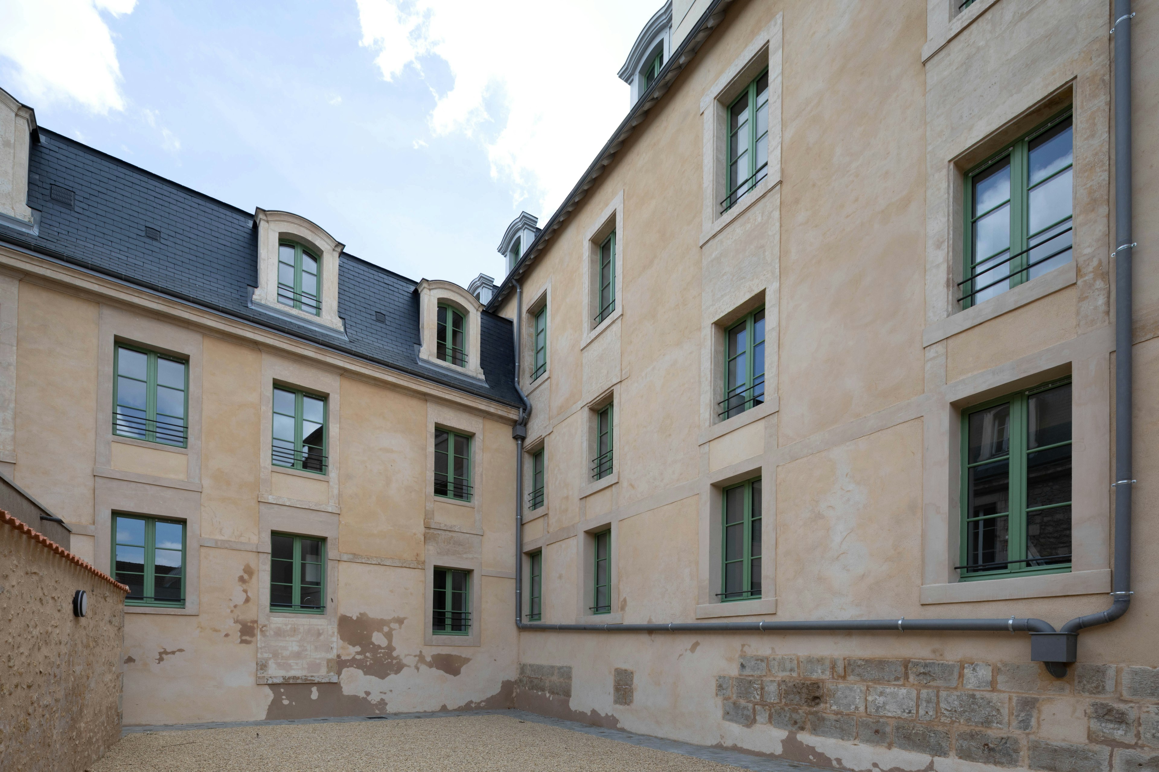 city, building, condo, housing, road, street, urban, apartment building, high rise, window