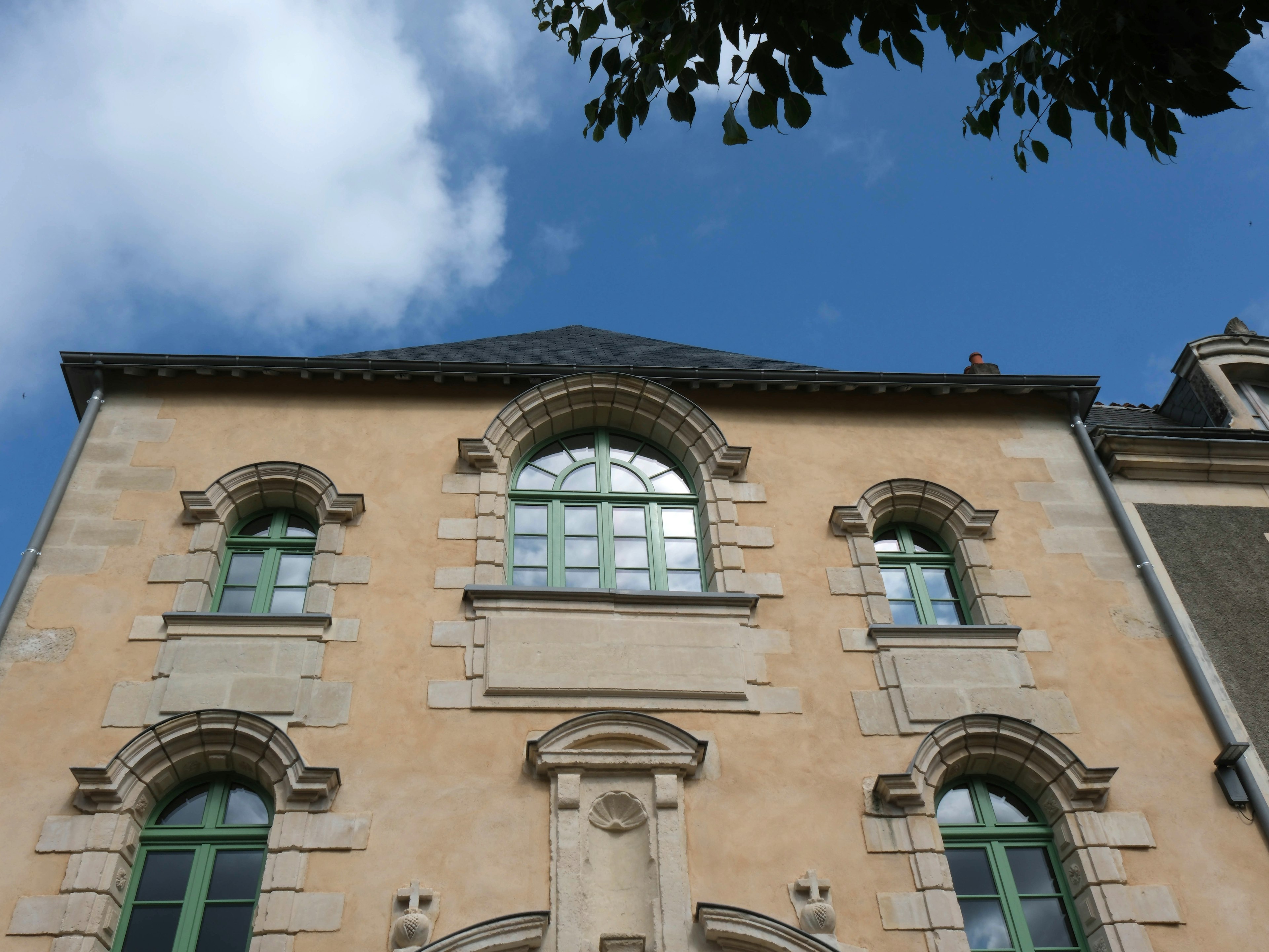 city, architecture, building, condo, housing, monastery, villa, arch, window, urban