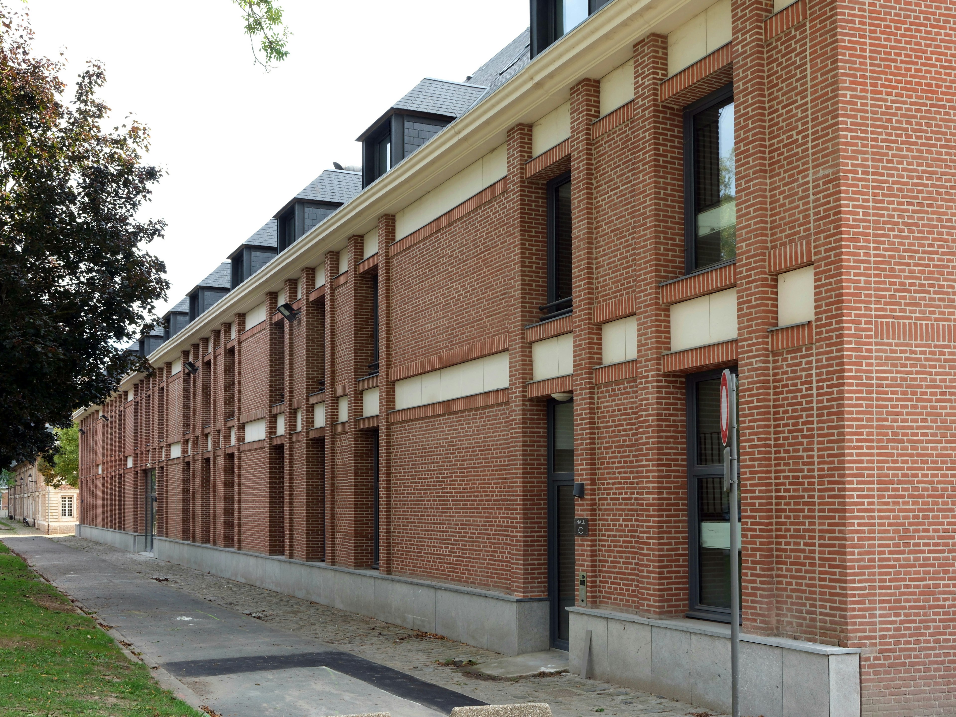 city, road, street, urban, architecture, building, housing, house, row house