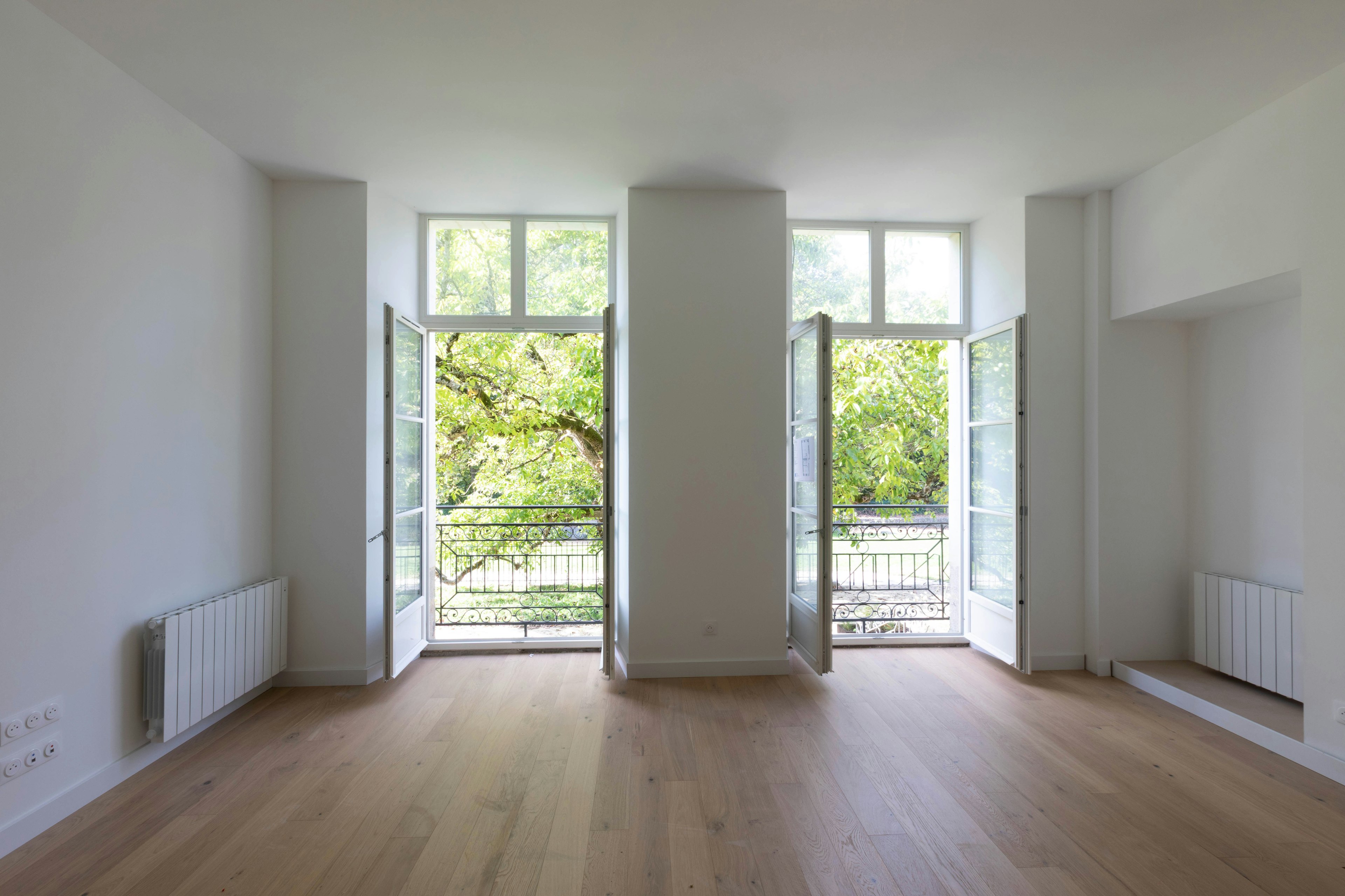 floor, french window, window, indoors, interior design, flooring, corner, door, building, housing