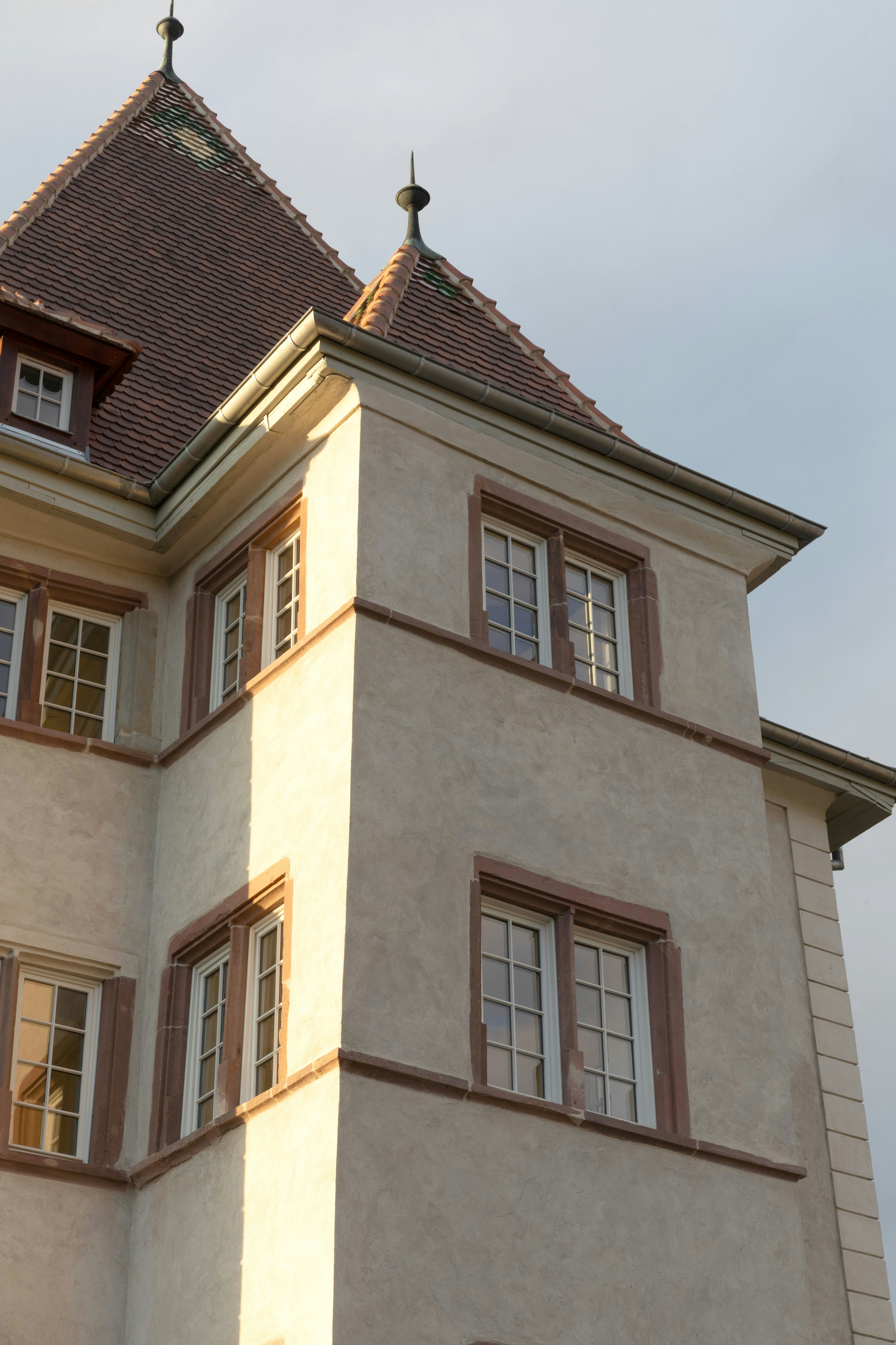 architecture, building, monastery, city, condo, housing, villa, window, urban, bay window