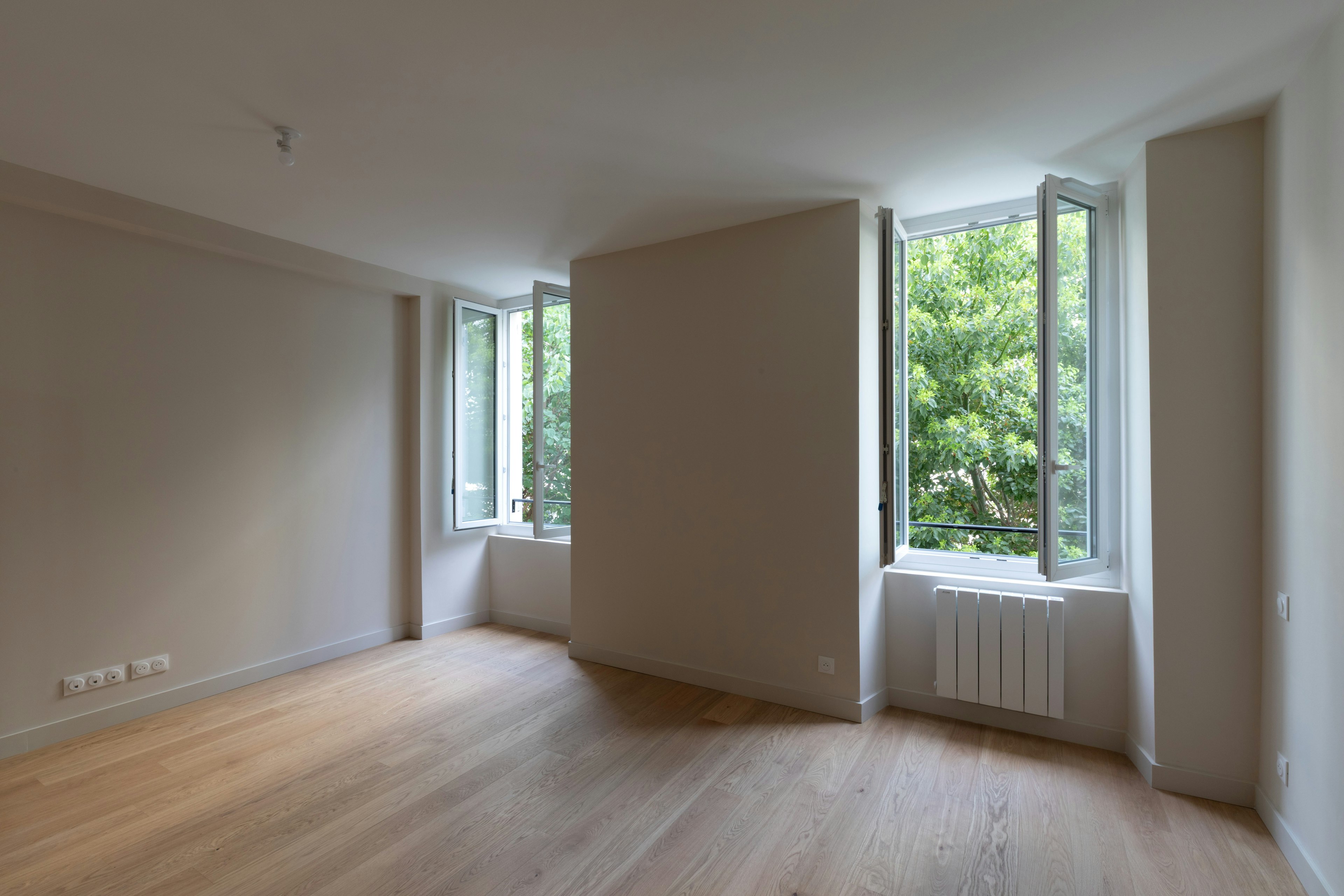 corner, floor, flooring, indoors, interior design, wood, window