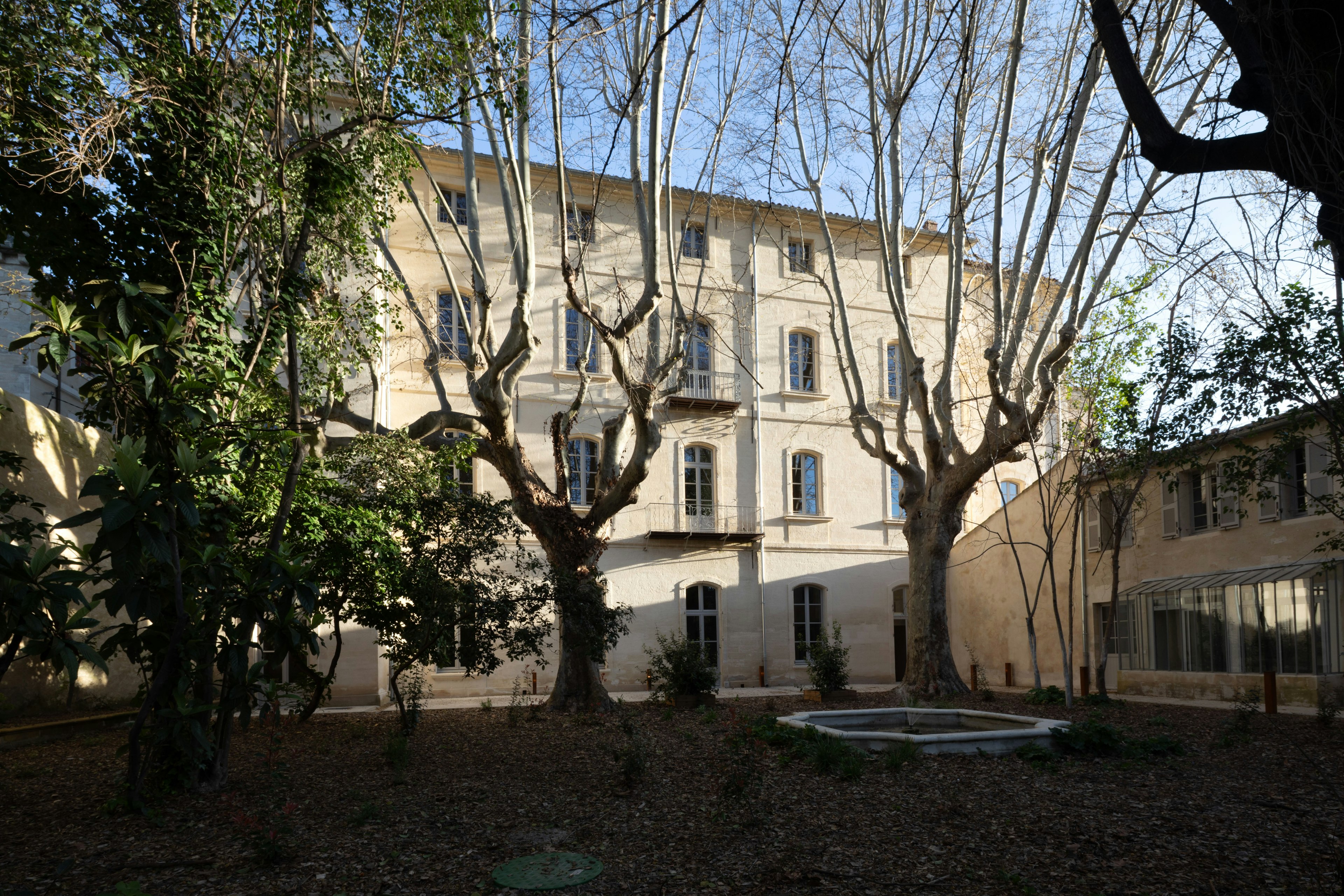 housing, villa, monastery, city, urban, tree, apartment building, high rise, street, hacienda