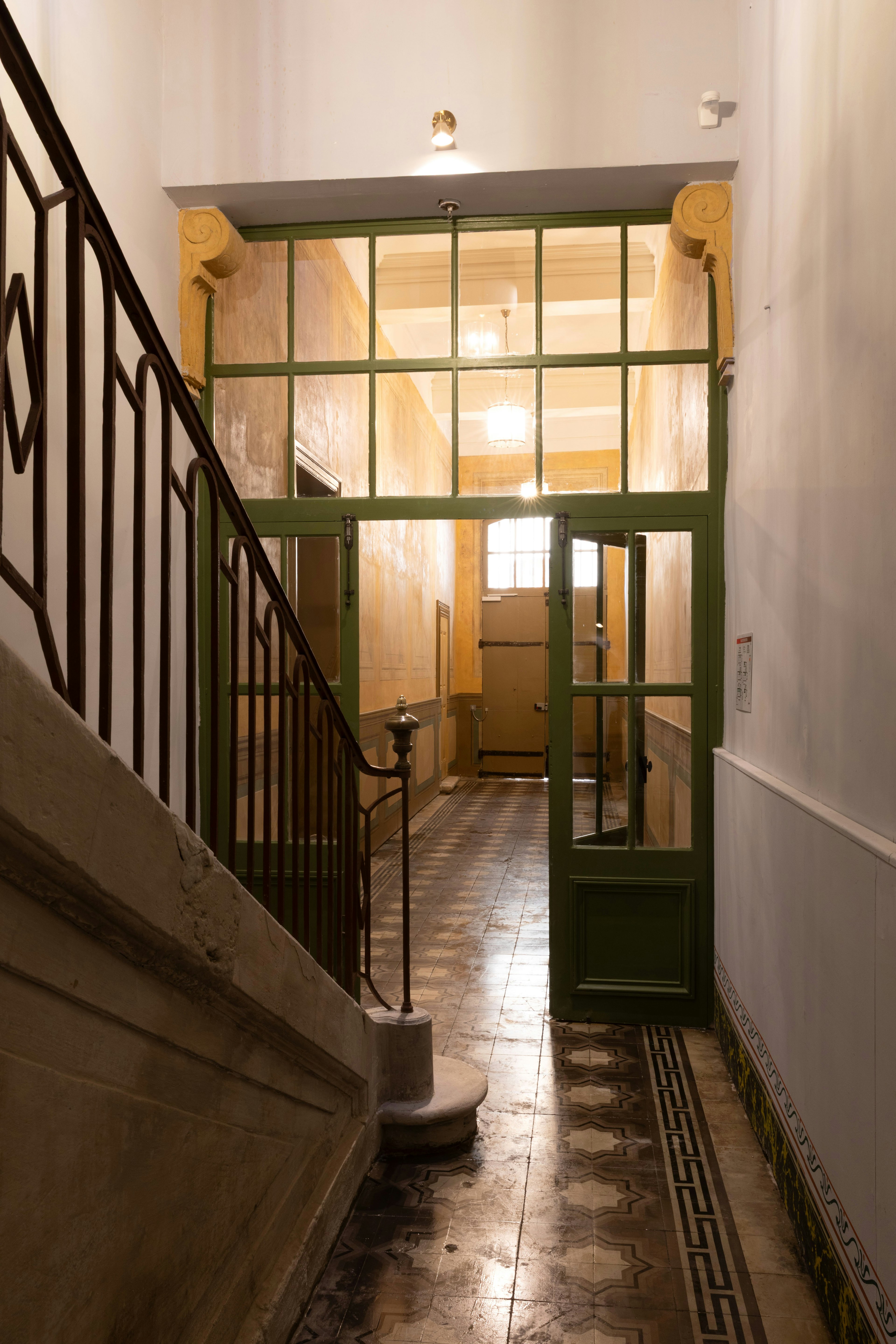 architecture, building, house, housing, staircase, indoors