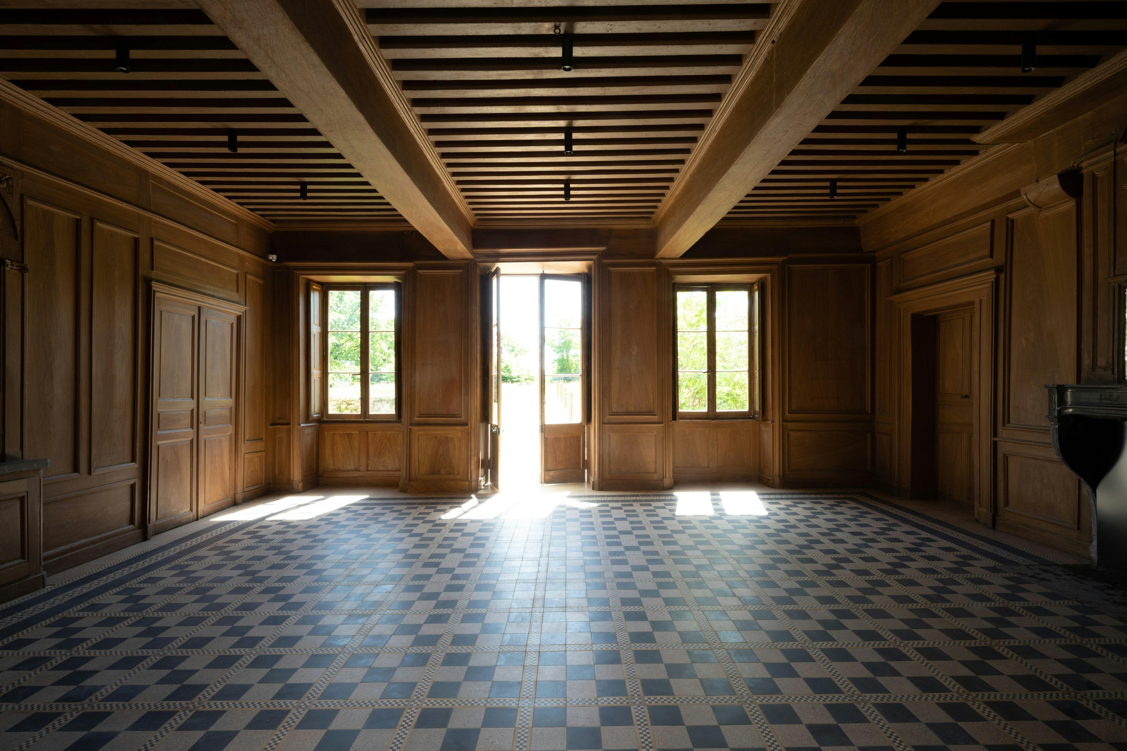 floor, flooring, indoors, interior design, wood