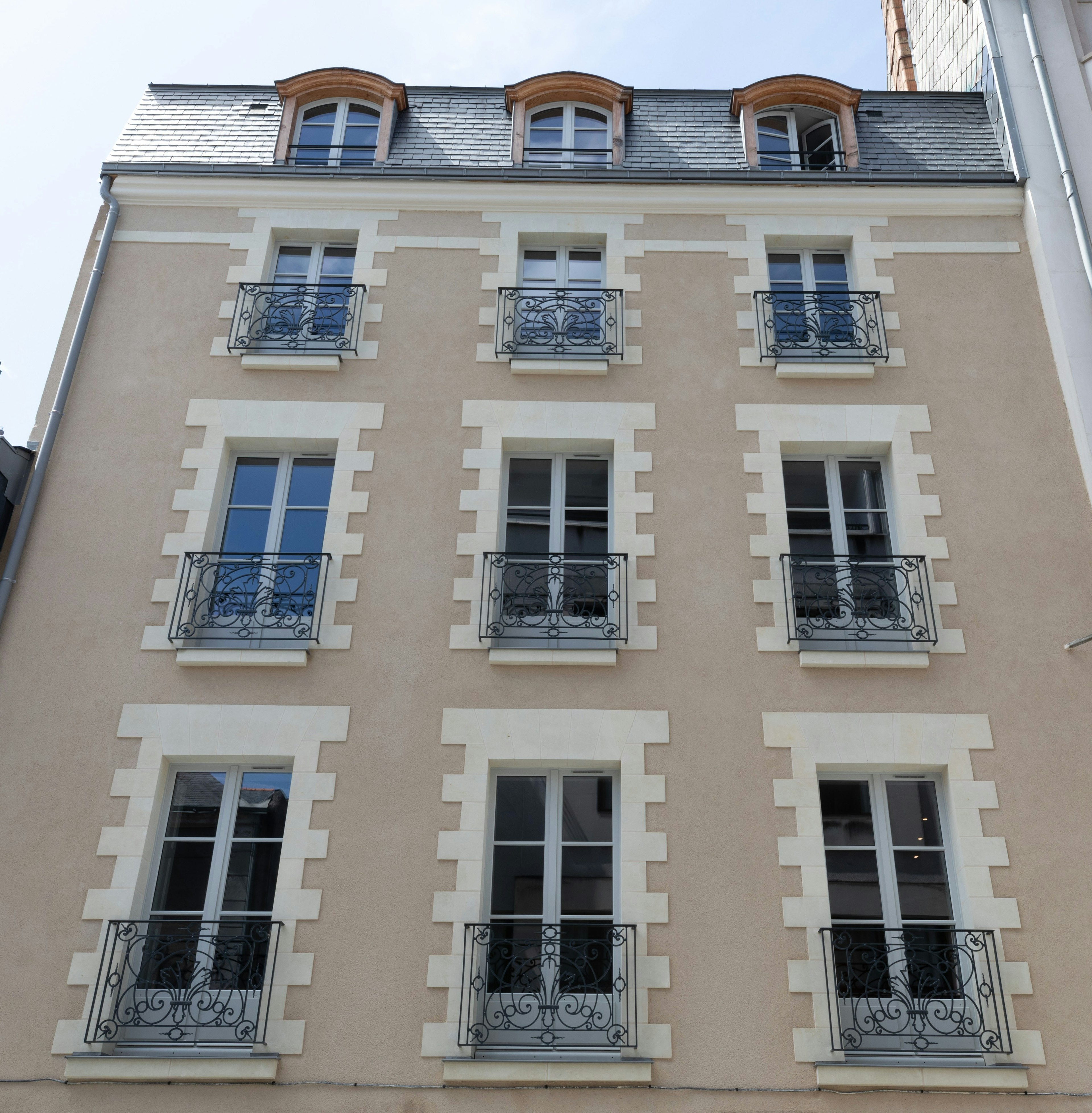 city, window, urban, architecture, building, condo, housing, french window, high rise, apartment building