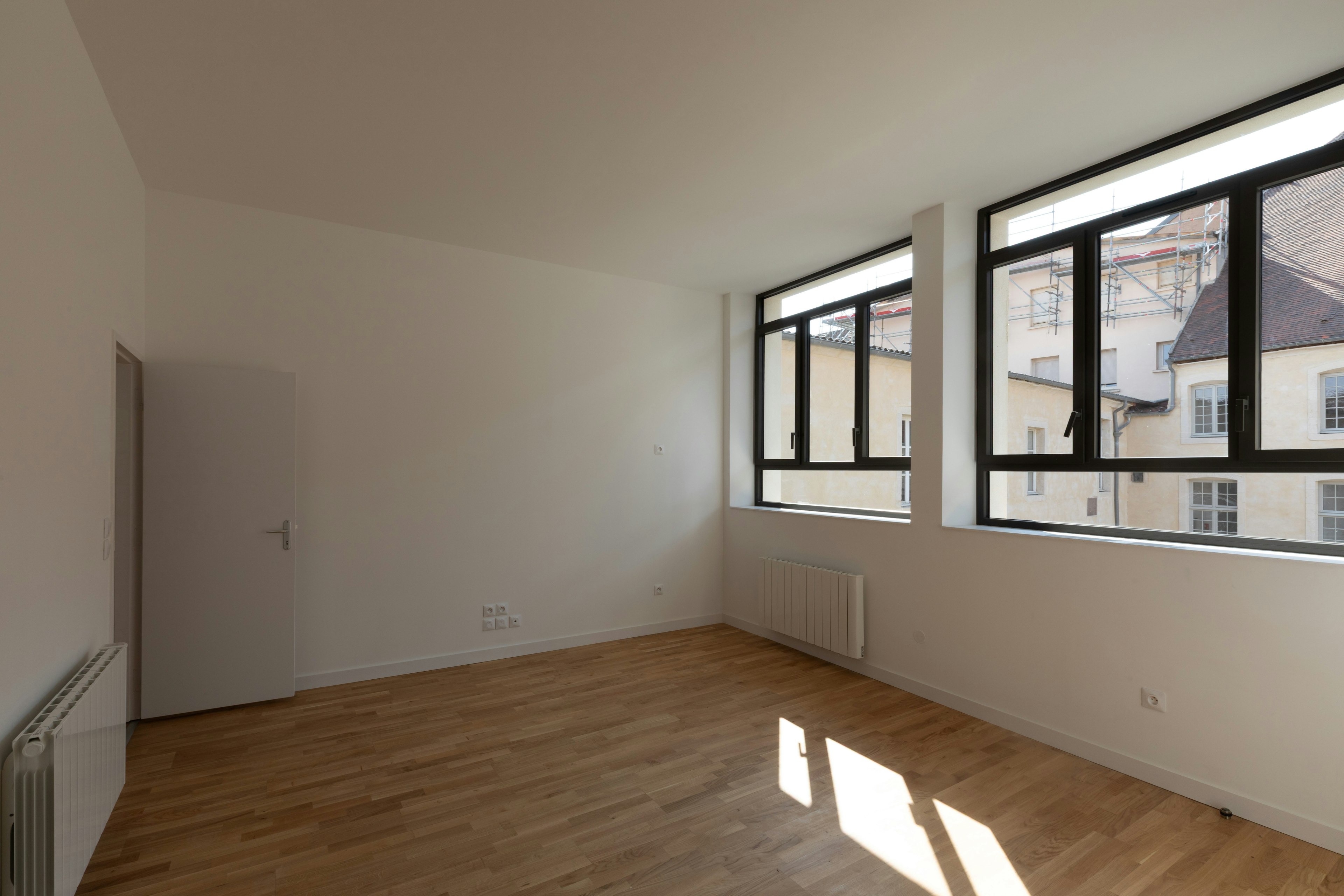 indoors, interior design, floor, flooring, corner, housing, loft, room, penthouse, wood