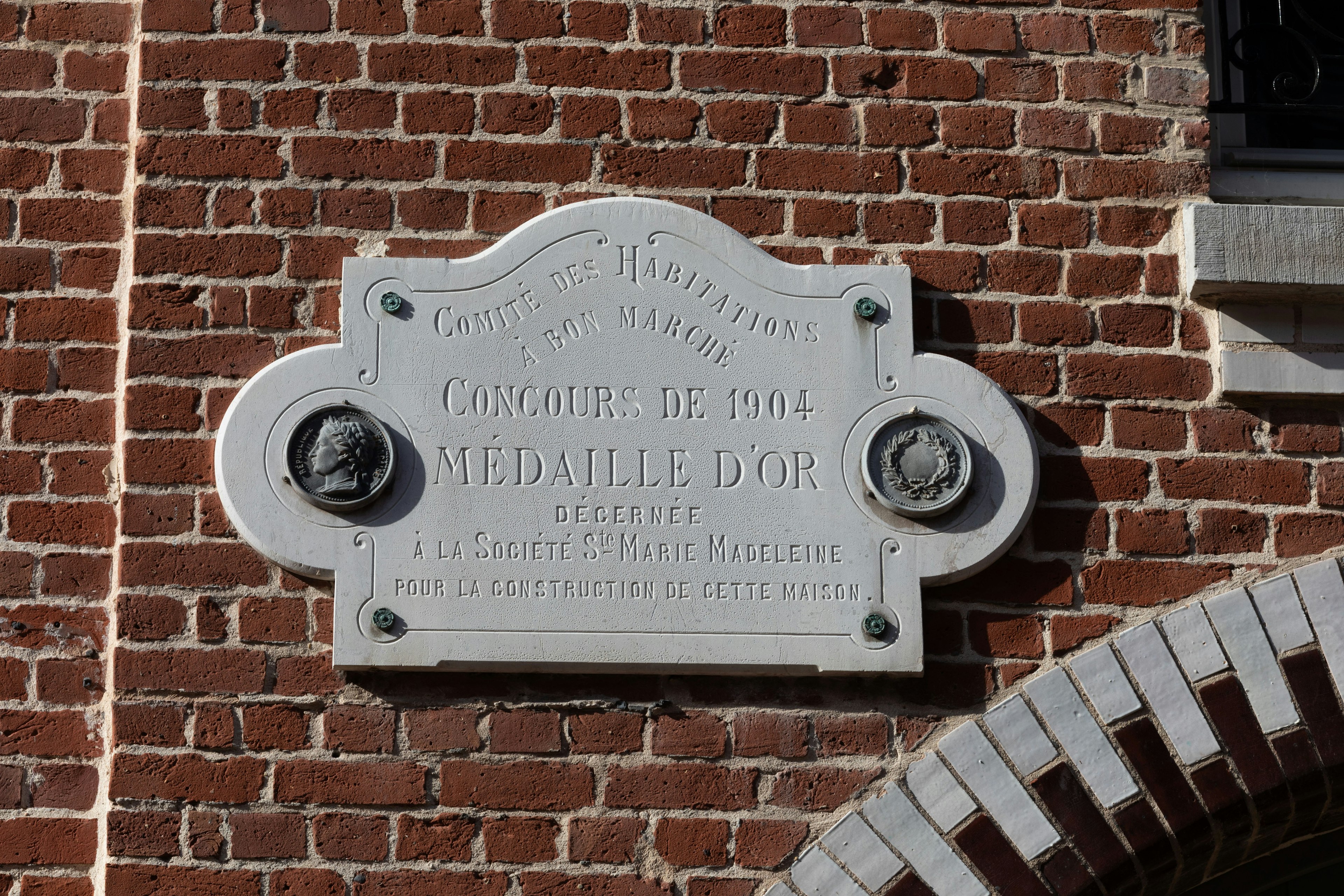 brick, plaque