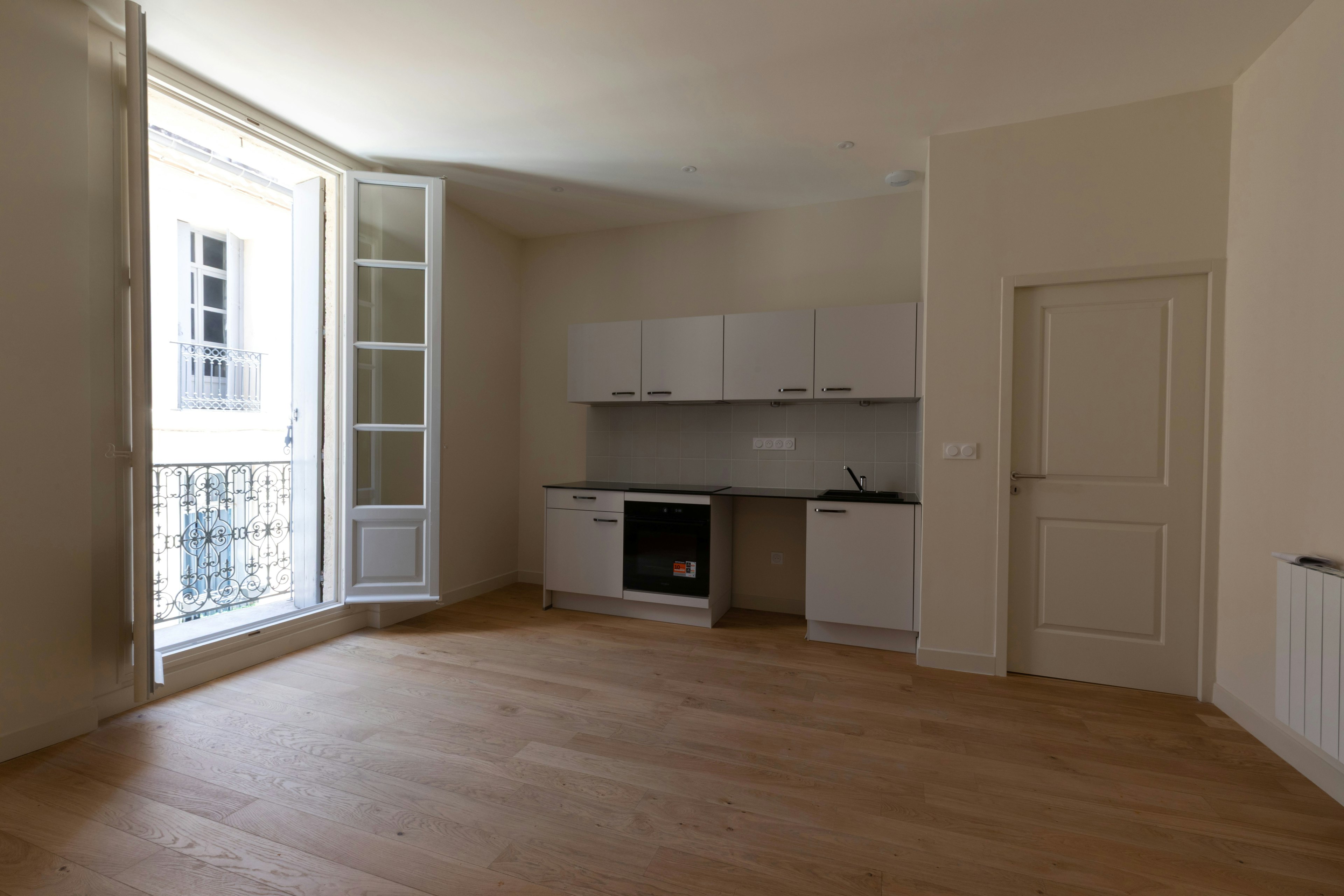 corner, door, floor, flooring, wood, indoors, interior design, building, housing, house