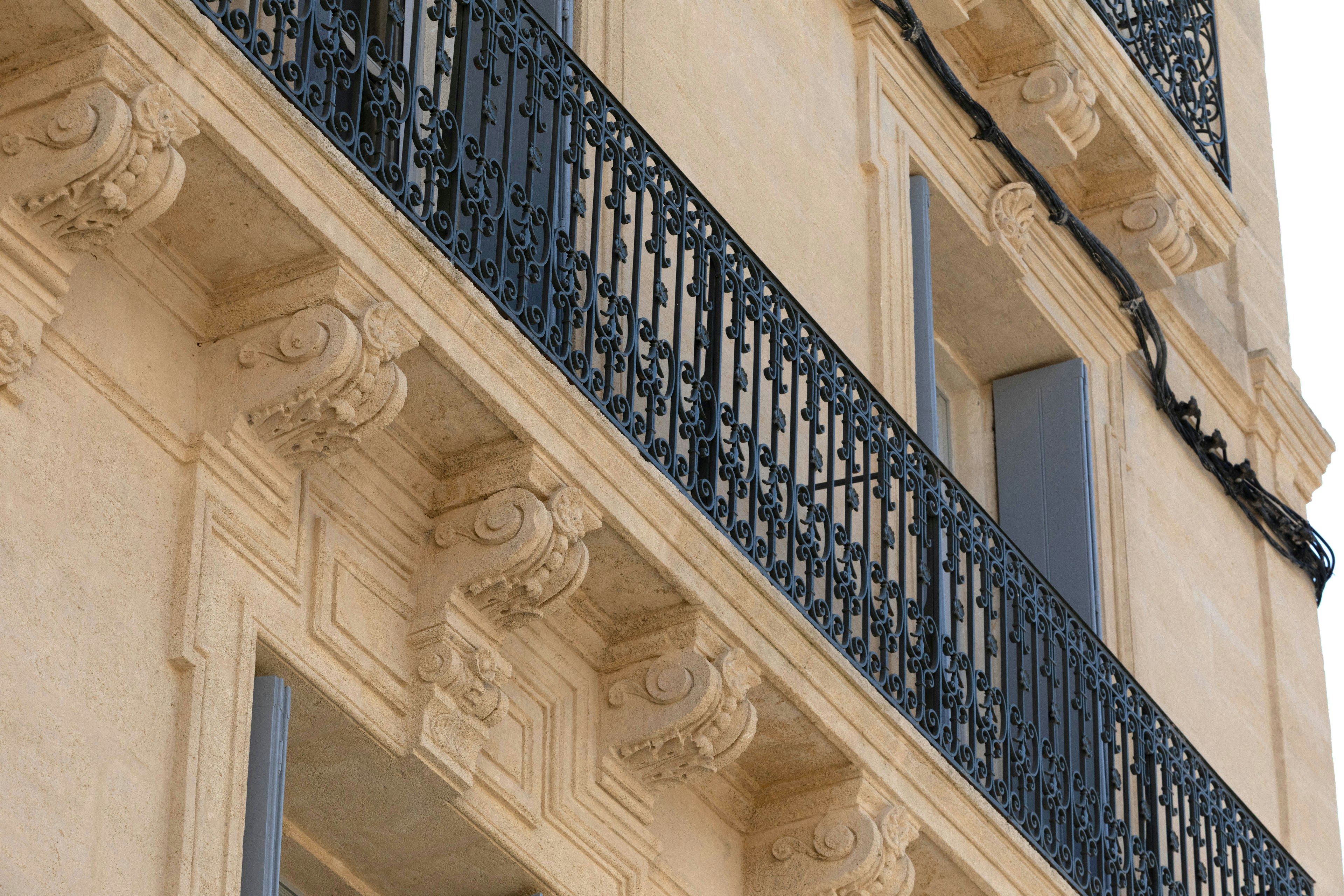 architecture, balcony, building