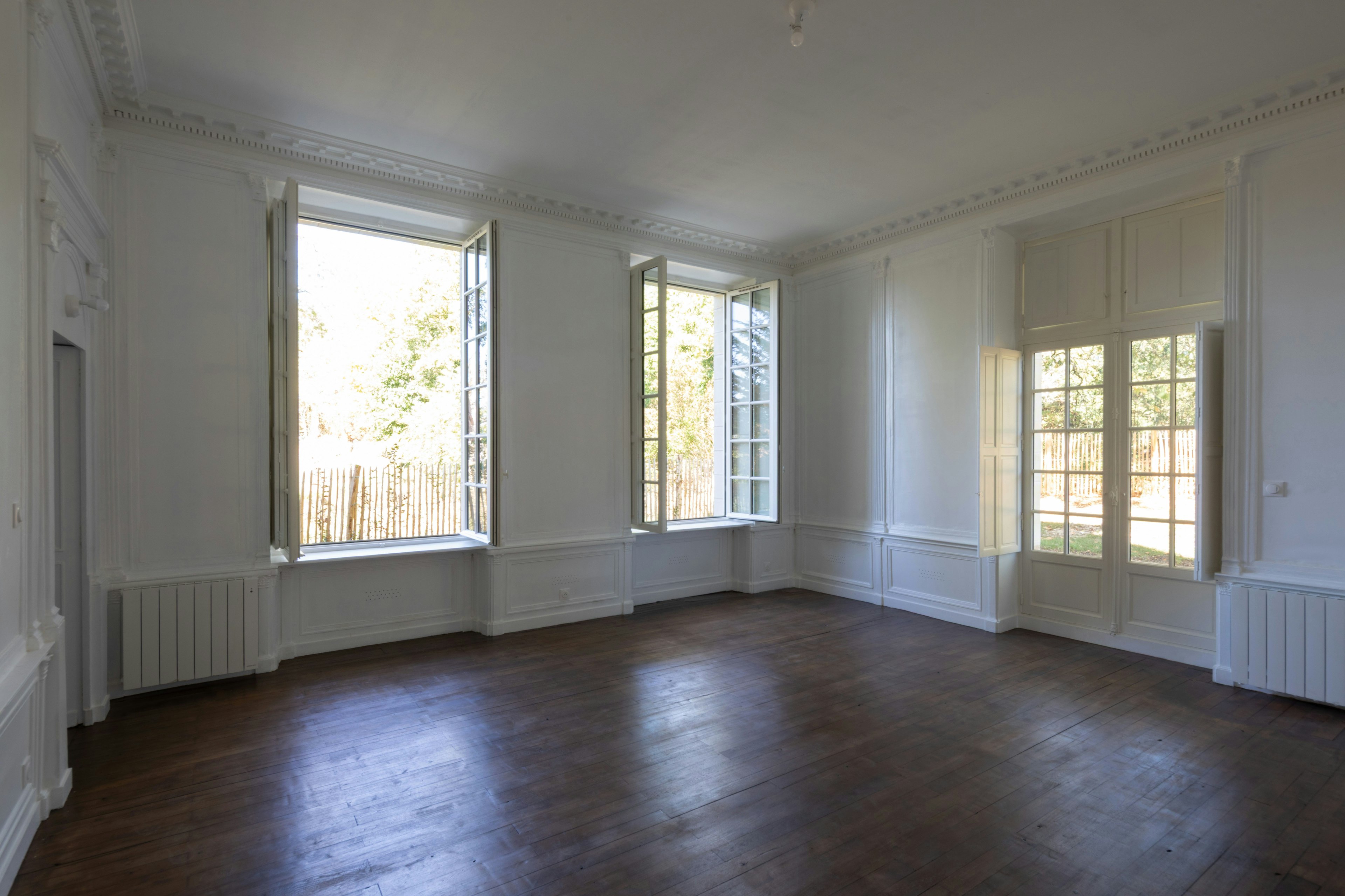 floor, flooring, indoors, interior design, corner, window, wood, architecture, building, housing