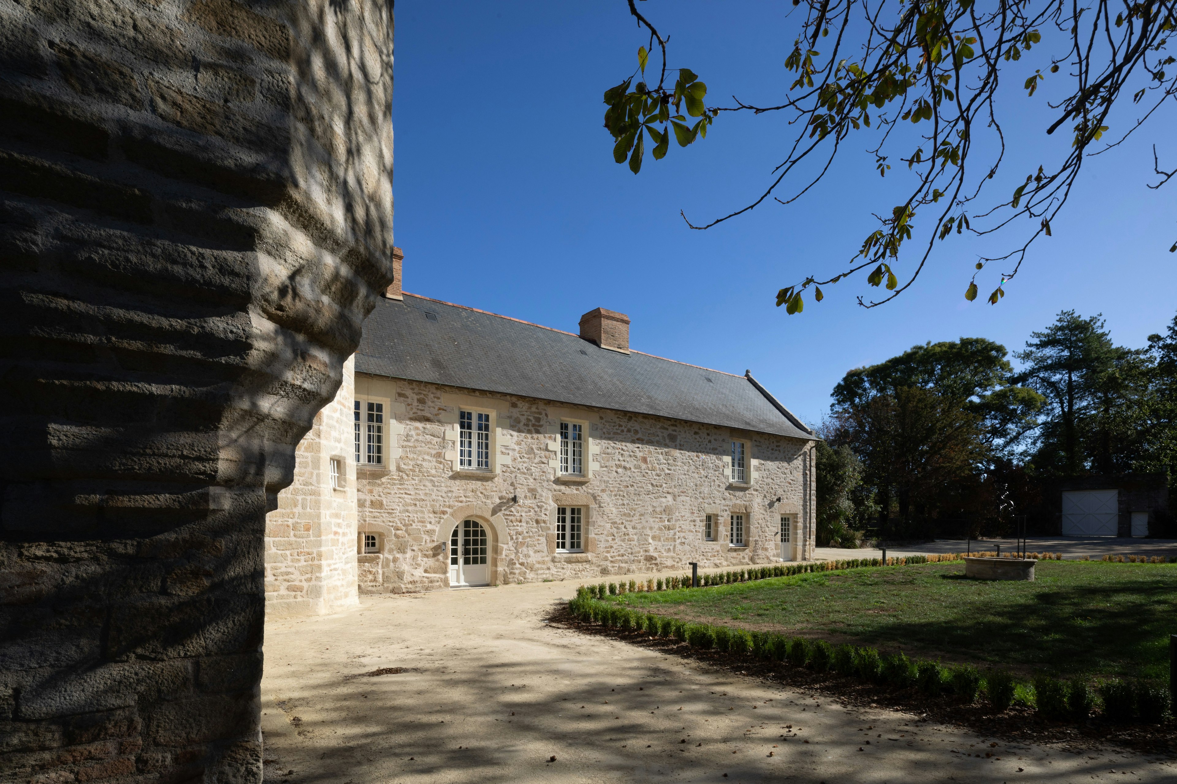 architecture, building, monastery, housing, house, manor, cottage, outdoors