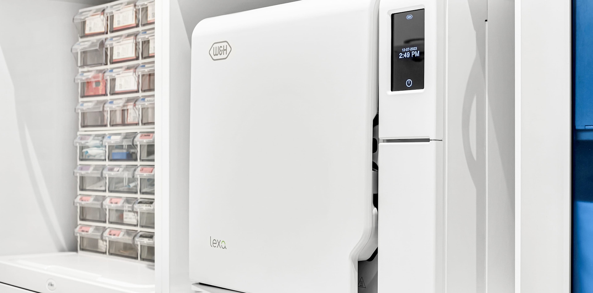 close up of a machine