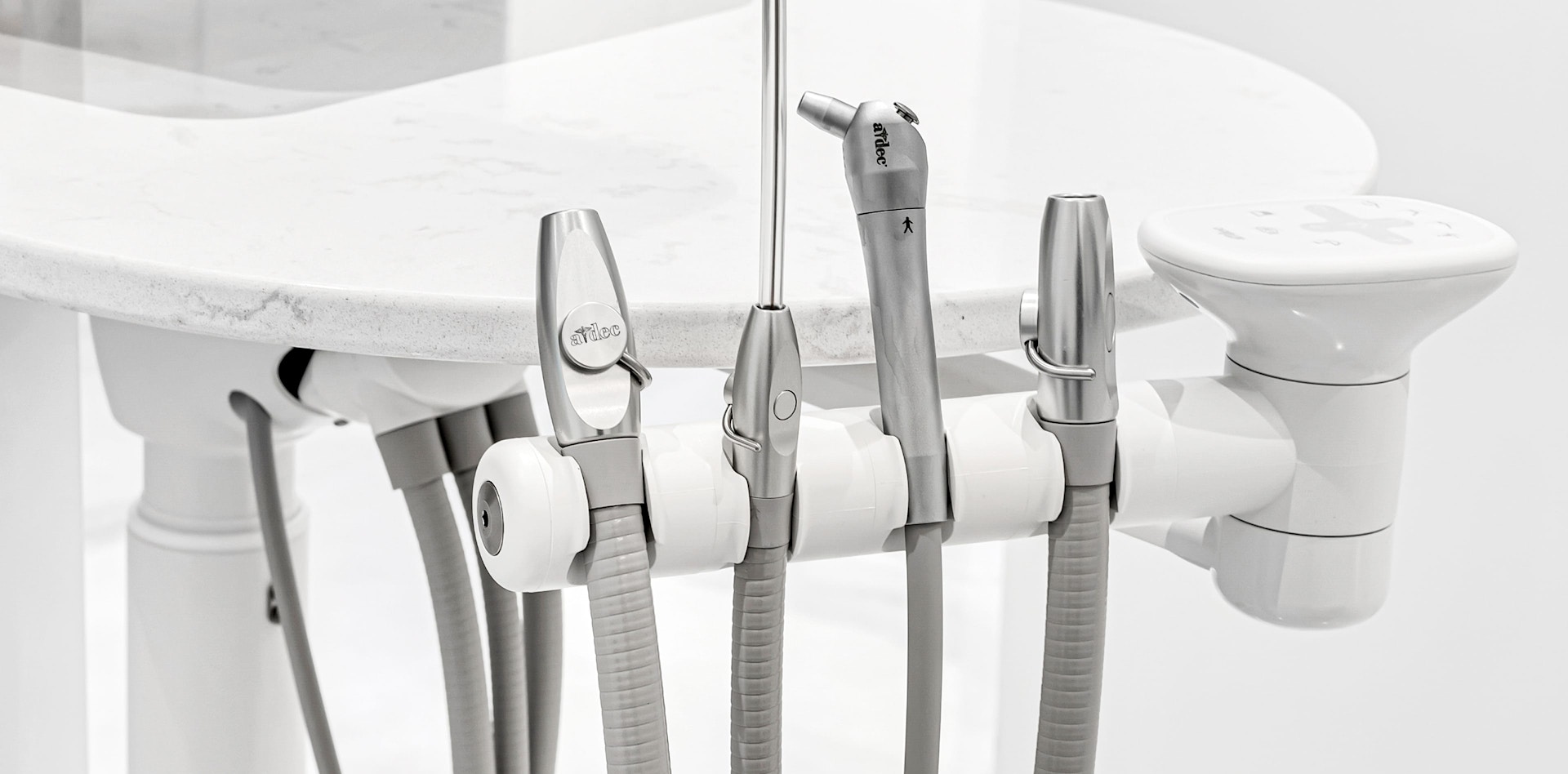 close up on dental toes